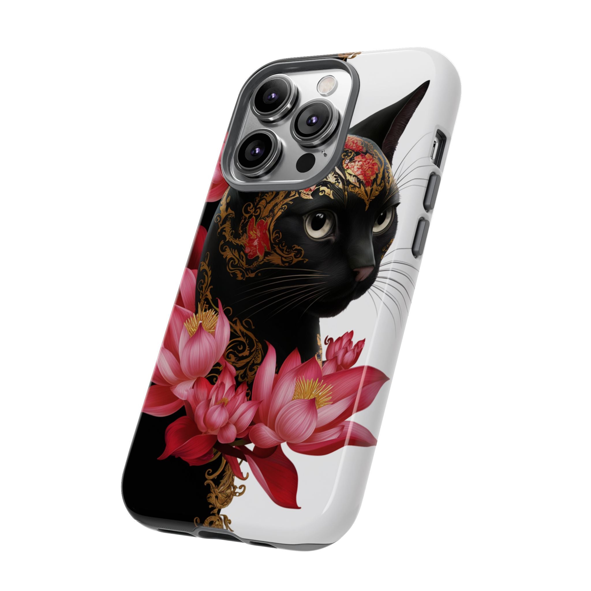 Yin & Yang Mystic Cat - Tough Guard Apple iPhone Case