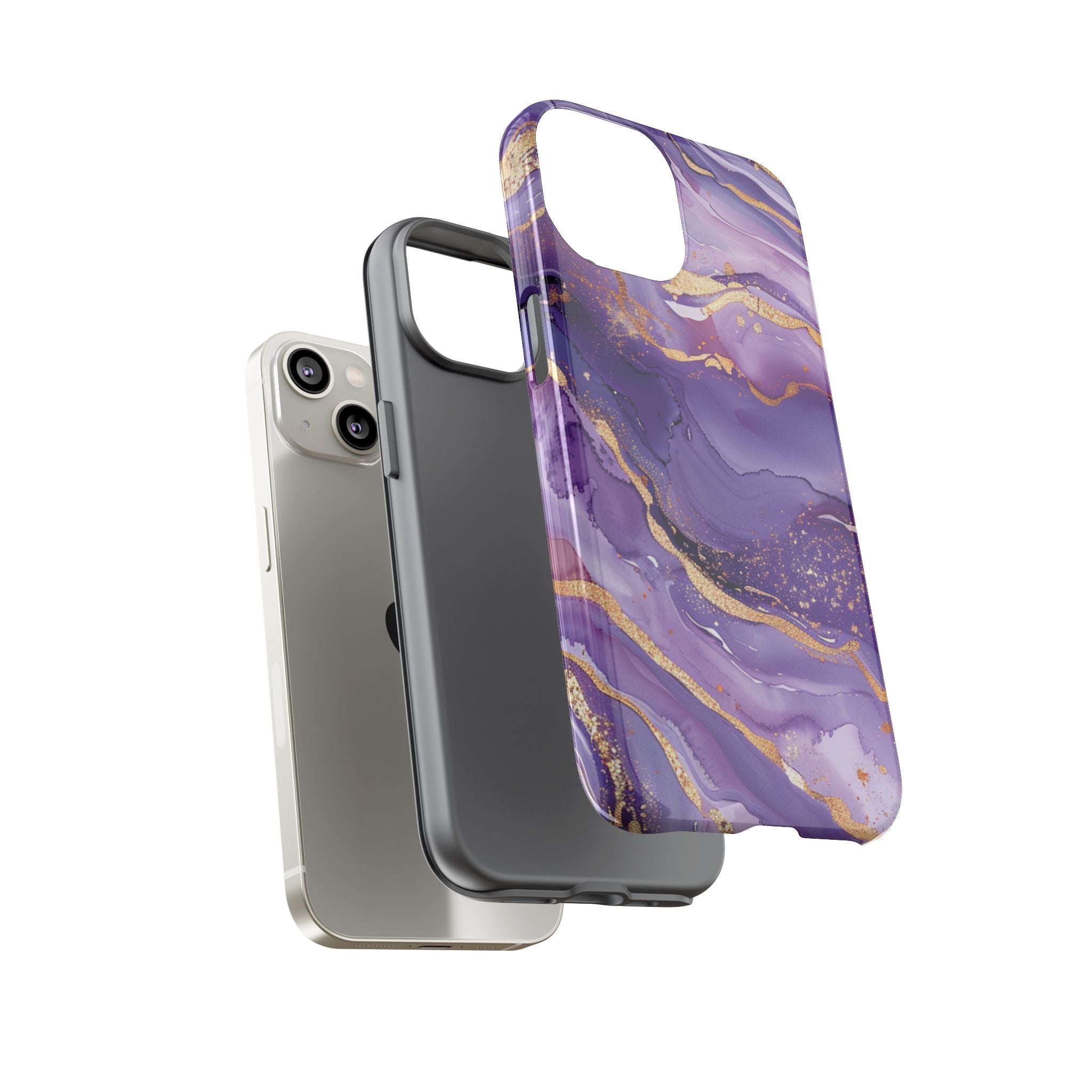 Lavender Golden Dream - Tough Guard Apple iPhone Case