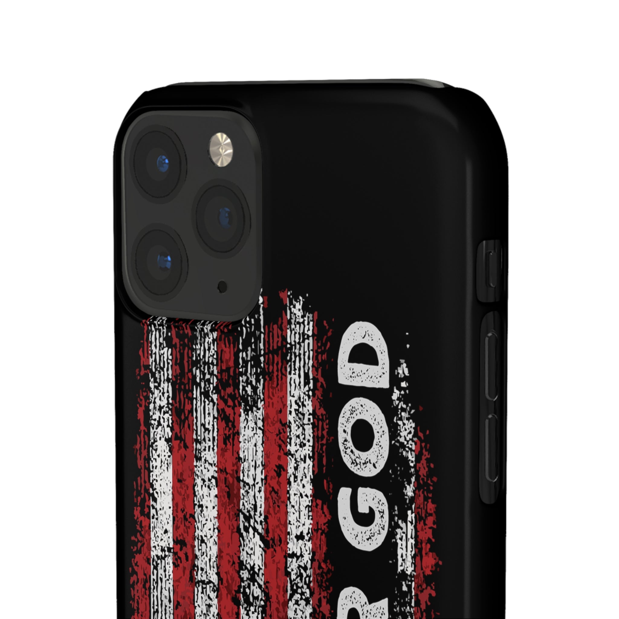 One Nation Under God American Flag - Snap Case Apple iPhone Case
