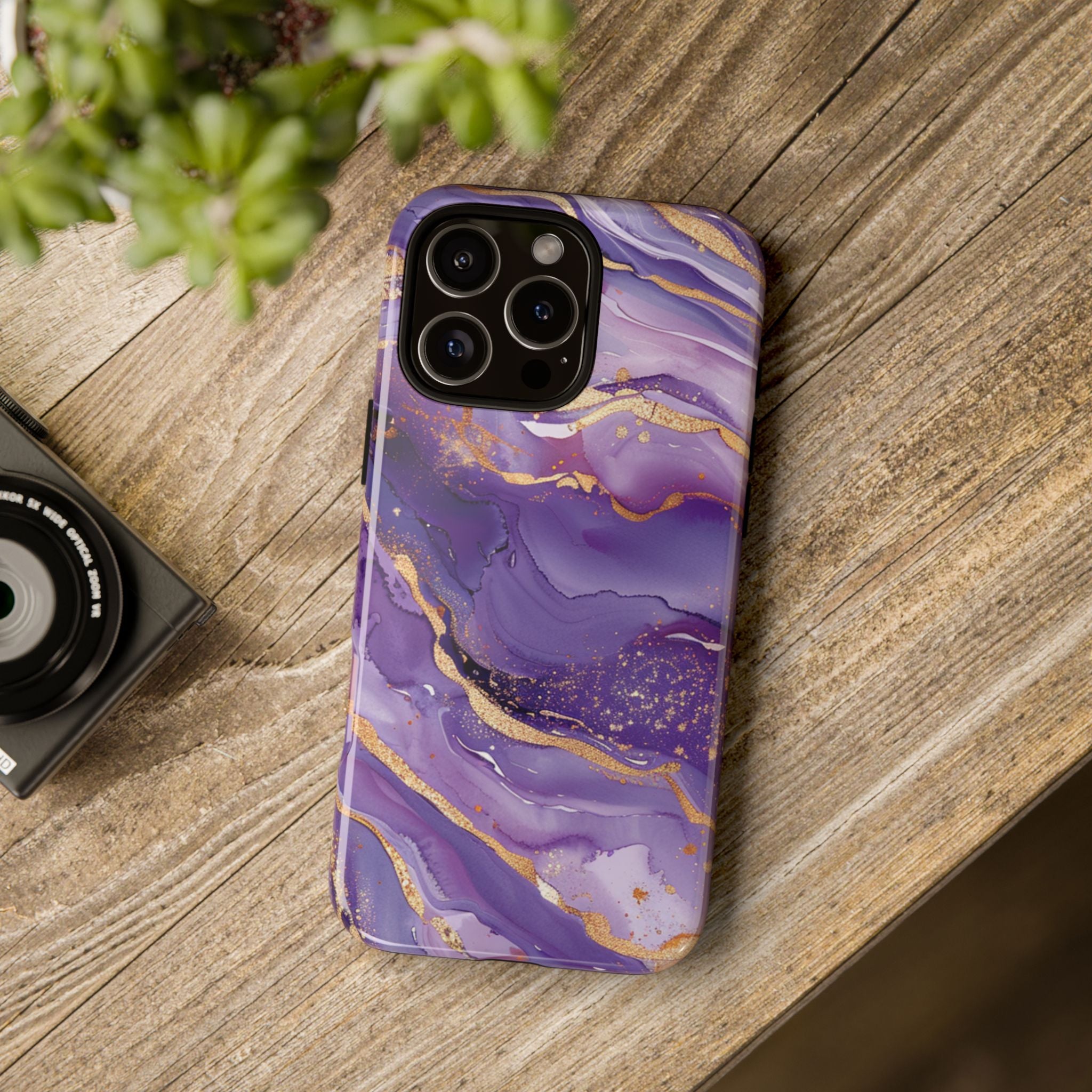 Lavender Golden Dream - Tough Guard Apple iPhone Case