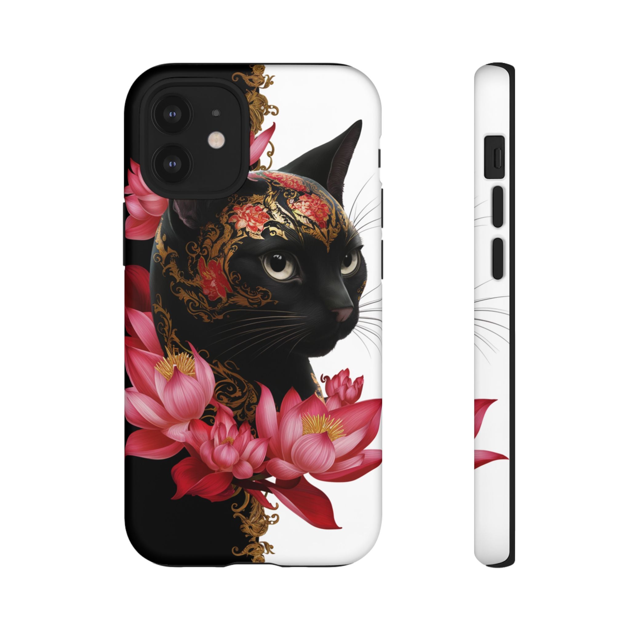 Yin & Yang Mystic Cat - Tough Guard Apple iPhone Case
