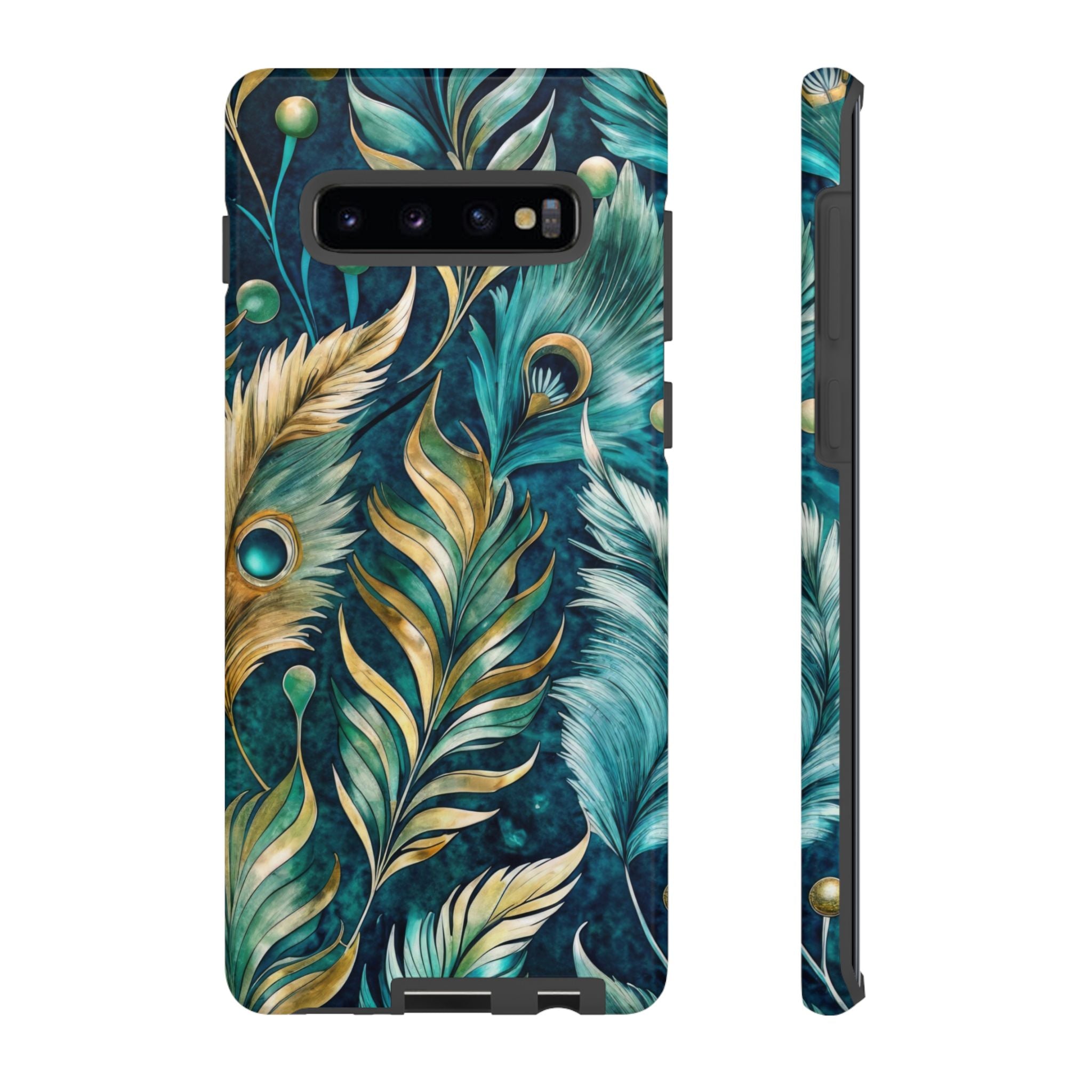 Peacock Feathers - Tough Guard Samsung Galaxy Case