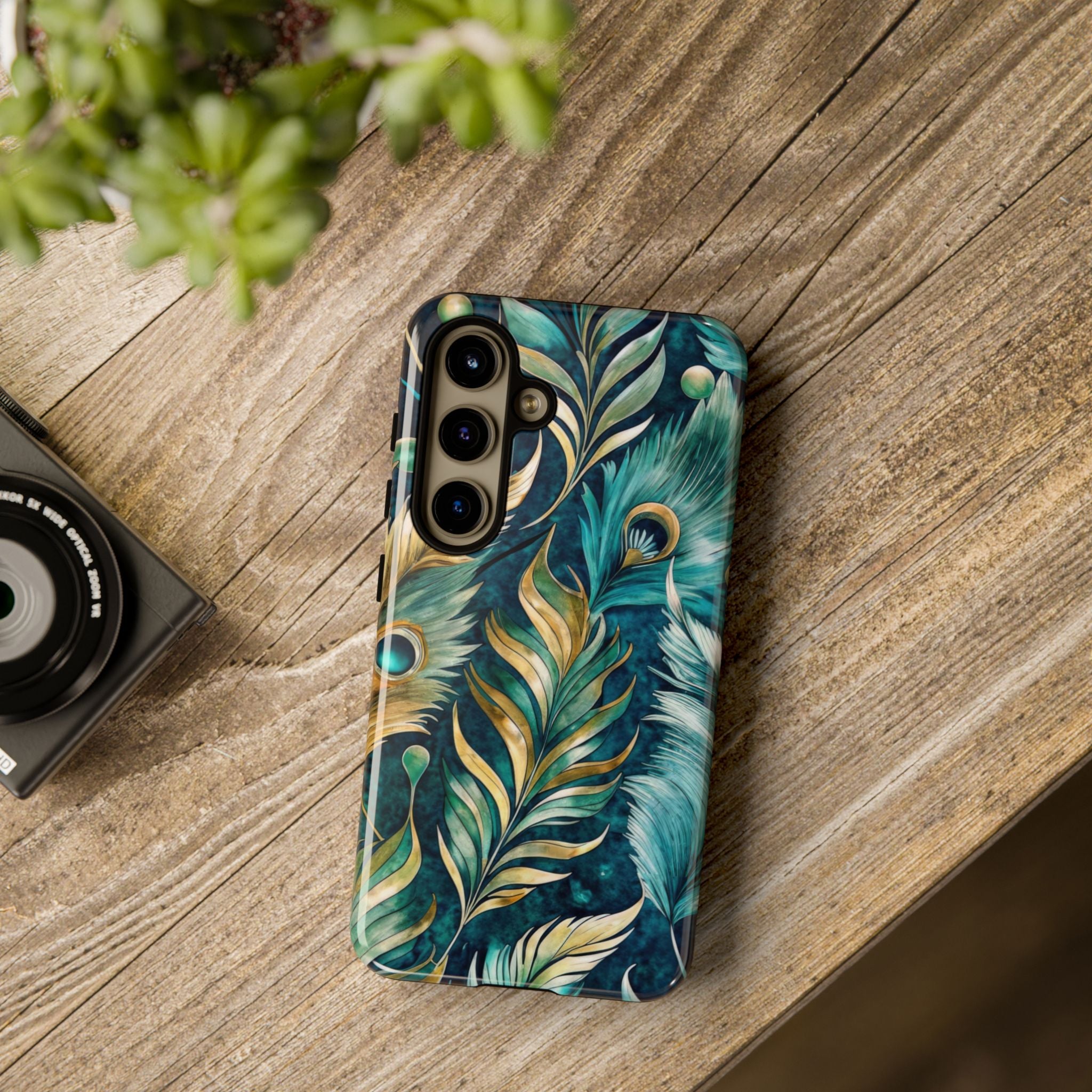 Peacock Feathers - Tough Guard Samsung Galaxy Case