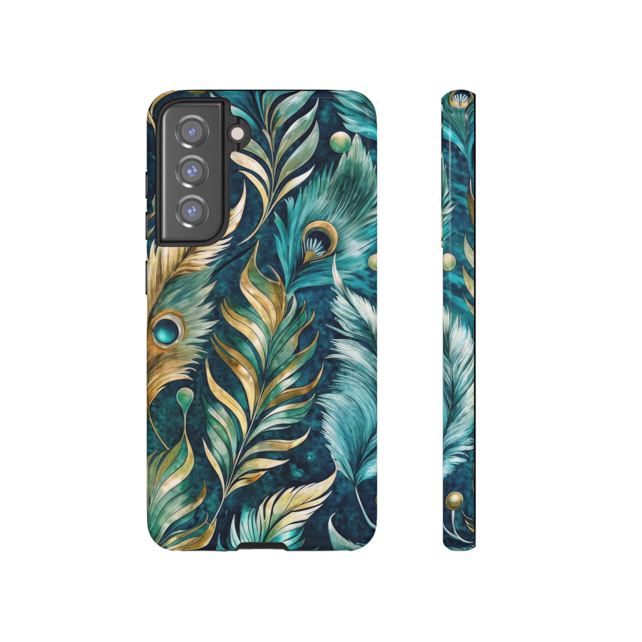Peacock Feathers - Tough Guard Samsung Galaxy Case