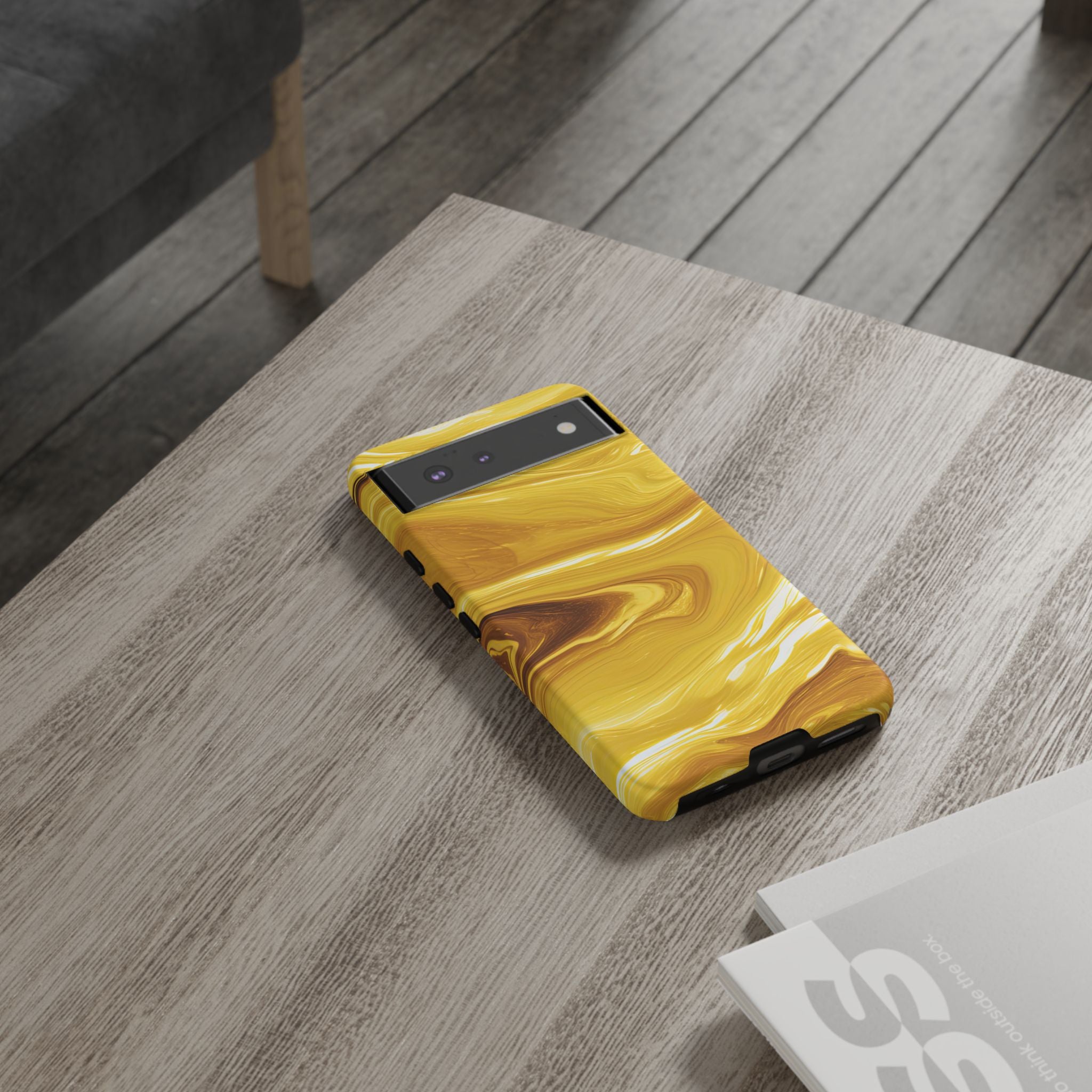 Golden Veil Marble - Tough Guard Google Pixel Case