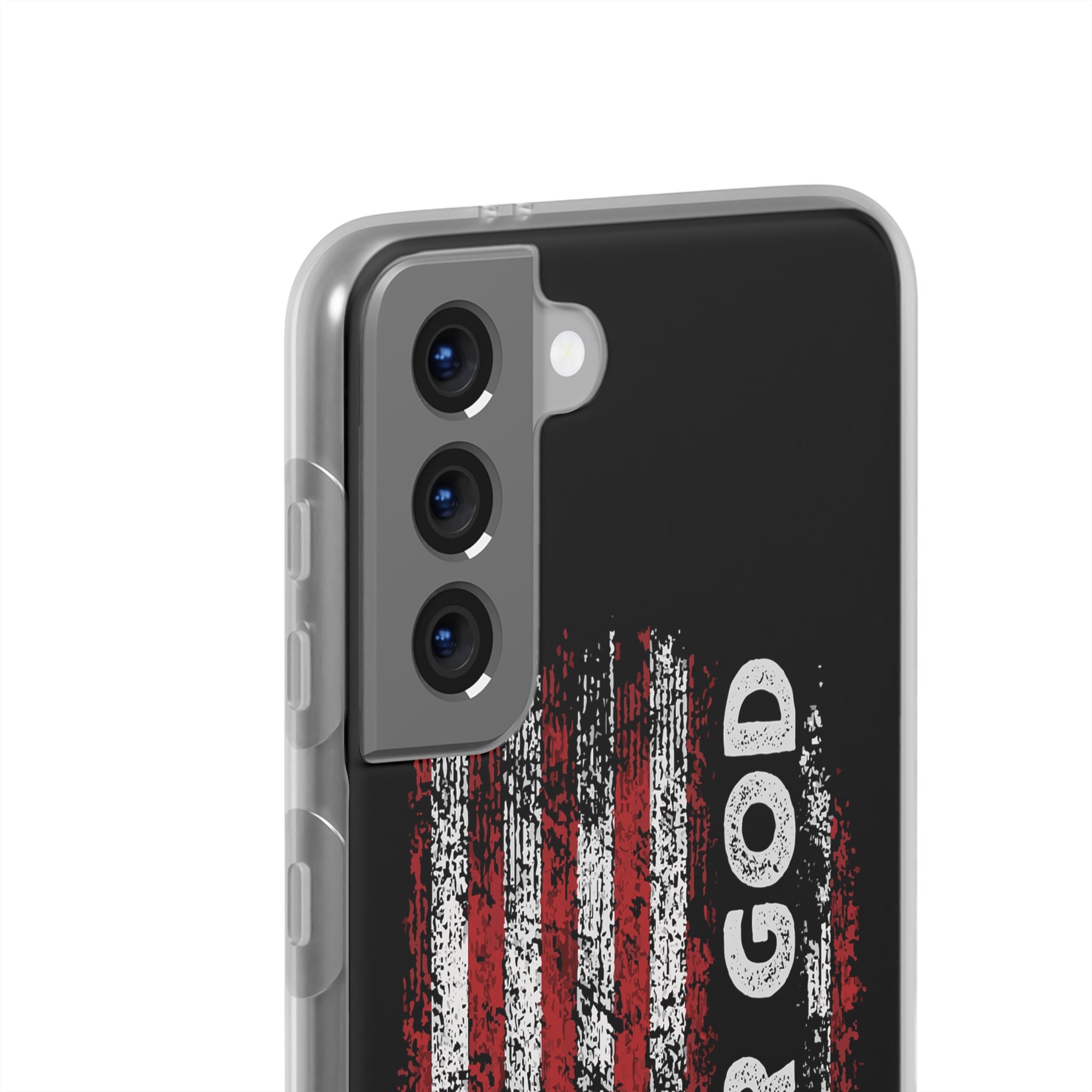 One Nation Under God American Flag - Flexi Case Samsung Galaxy Case