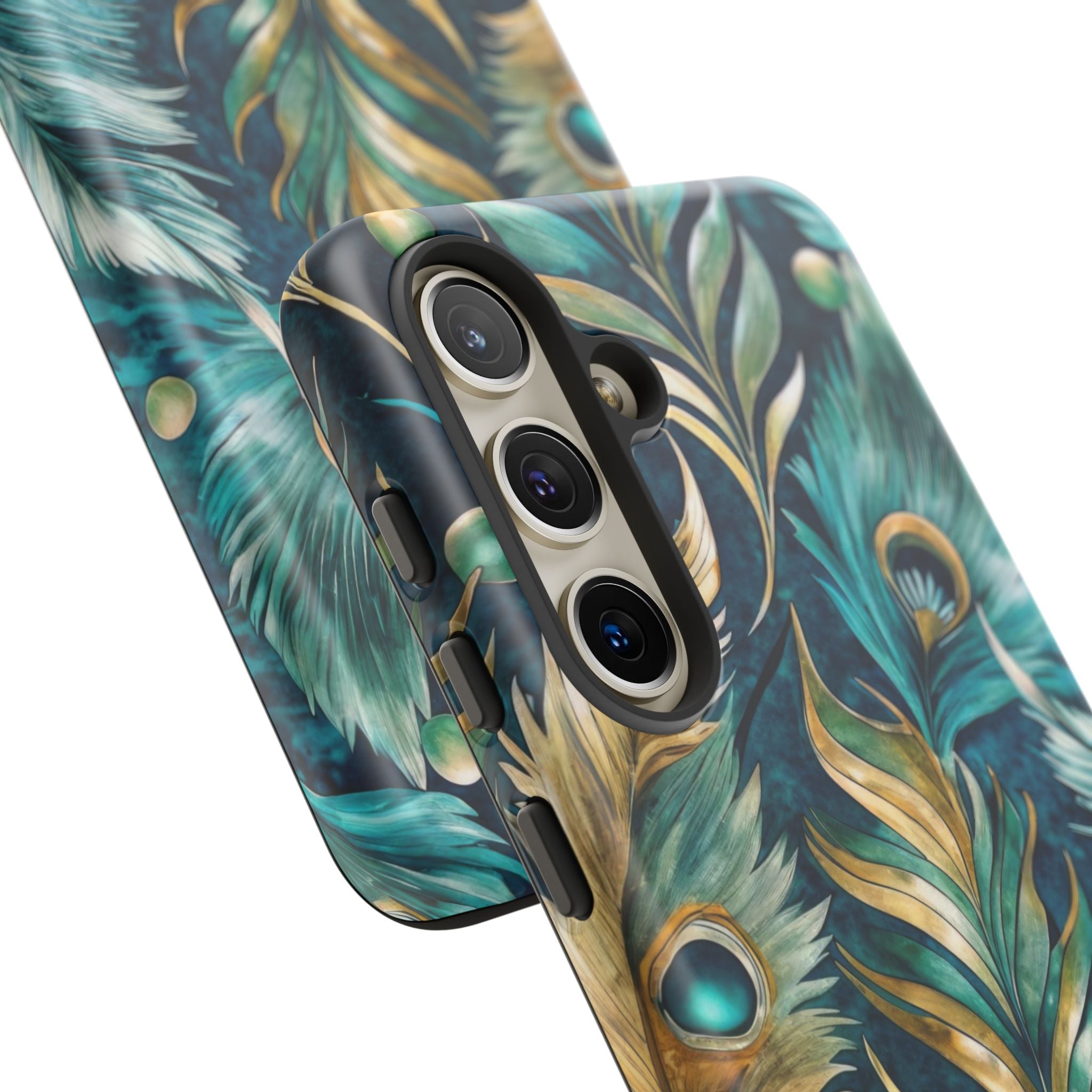 Peacock Feathers - Tough Guard Samsung Galaxy Case