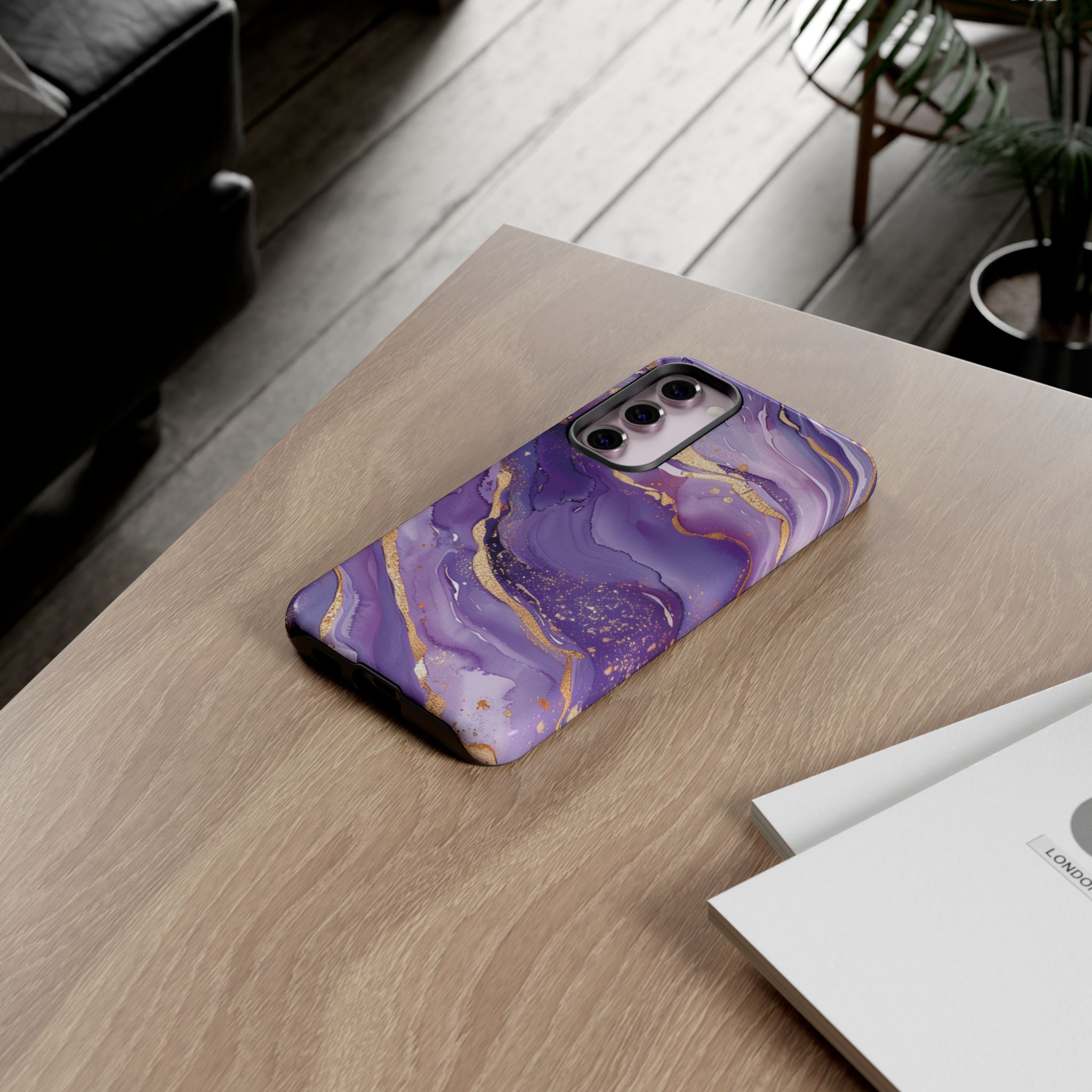Lavender Golden Dream - Tough Guard Samsung Galaxy Case