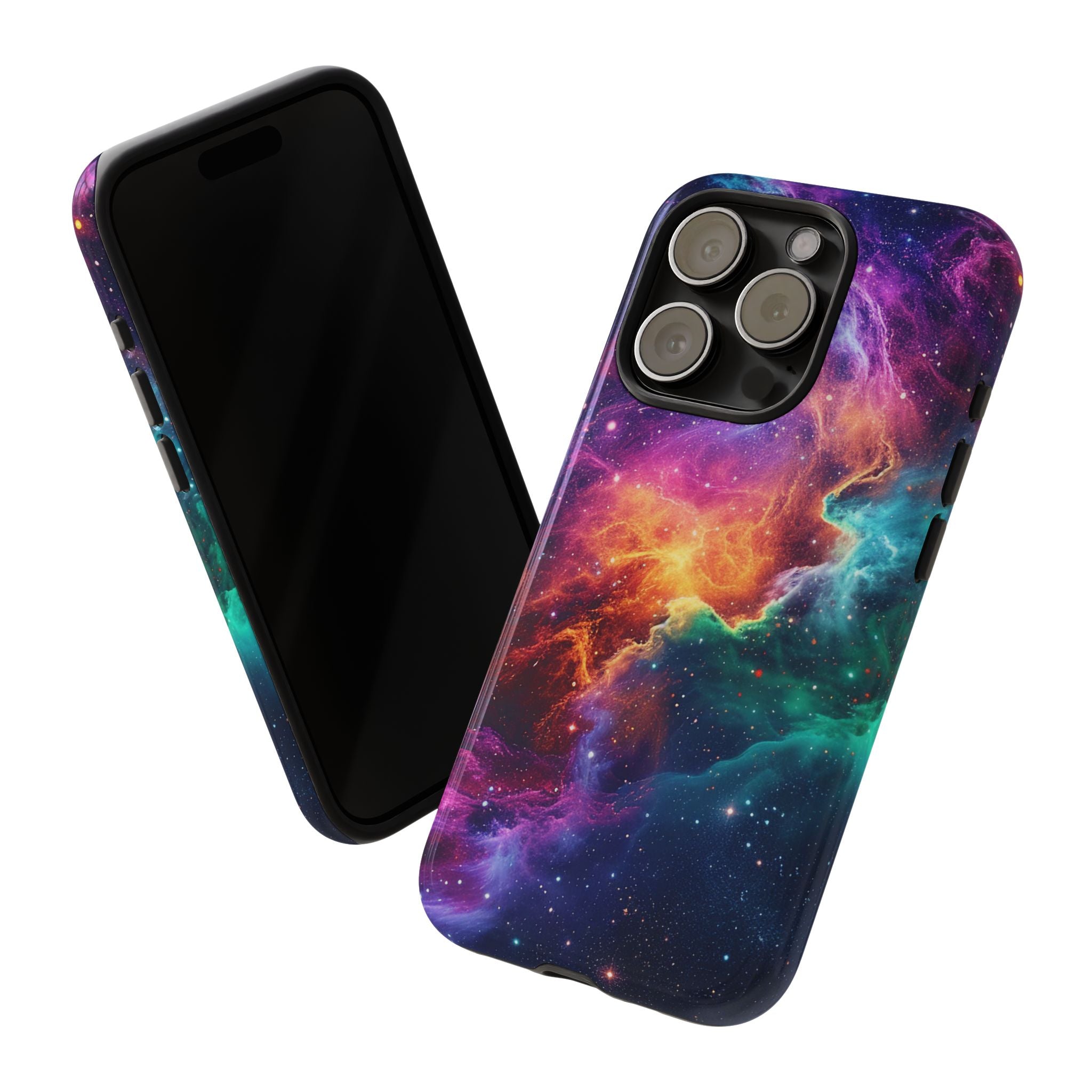 Celestial Aurora Galaxy - Tough Guard Apple iPhone Case