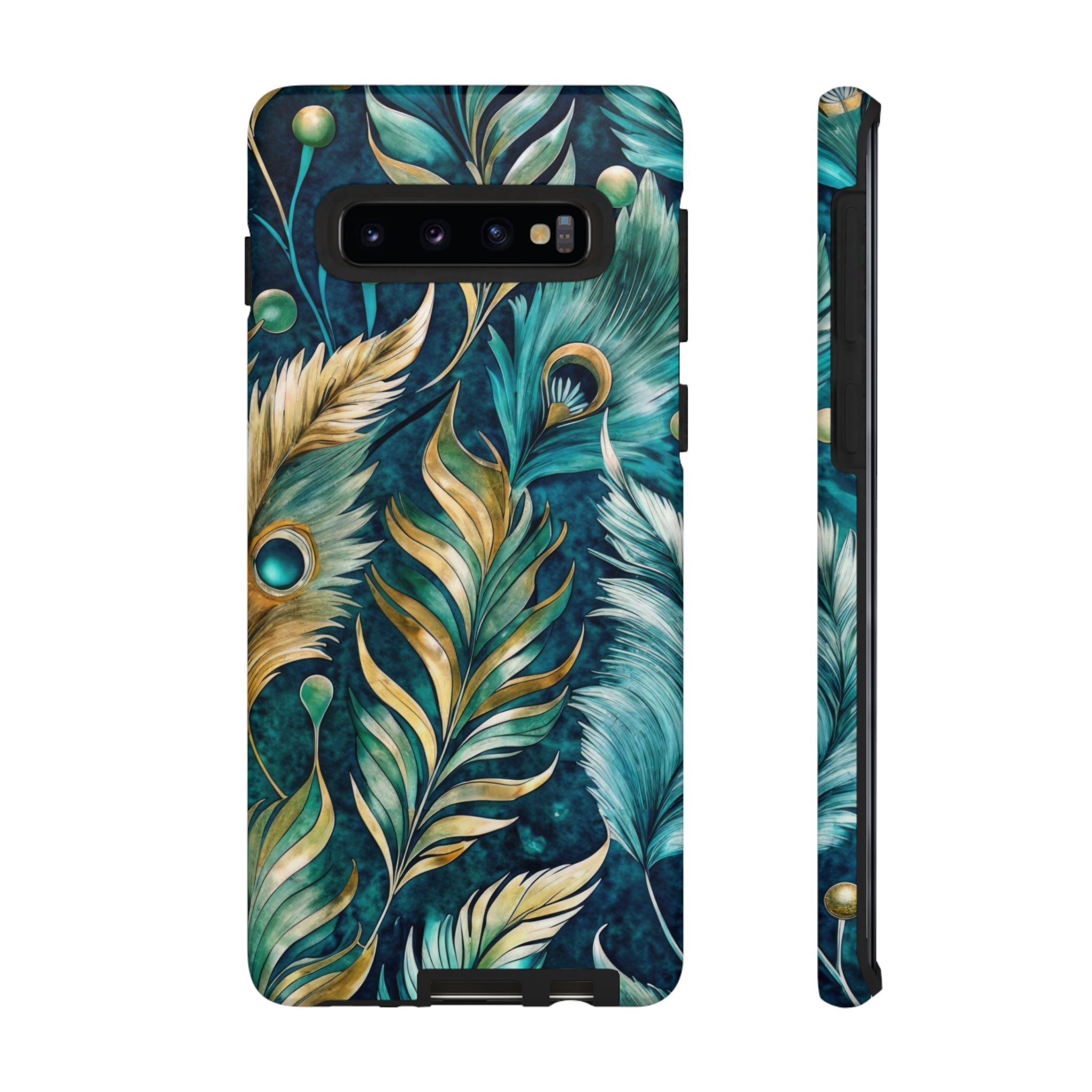 Peacock Feathers - Tough Guard Samsung Galaxy Case