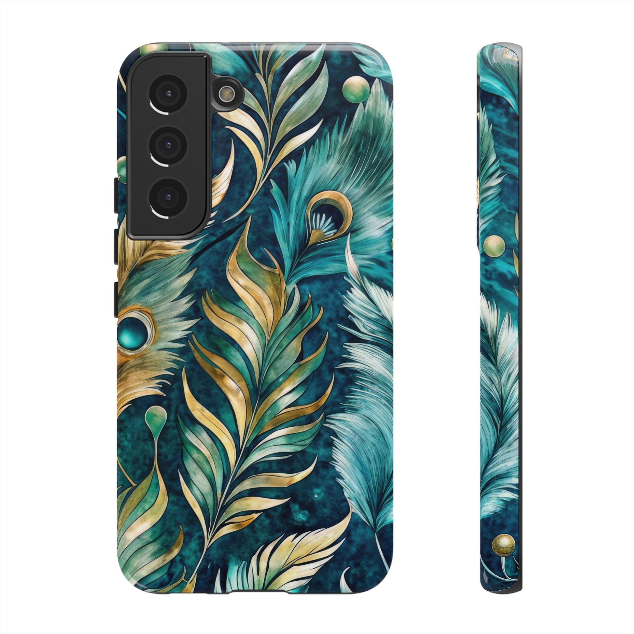 Peacock Feathers - Tough Guard Samsung Galaxy Case