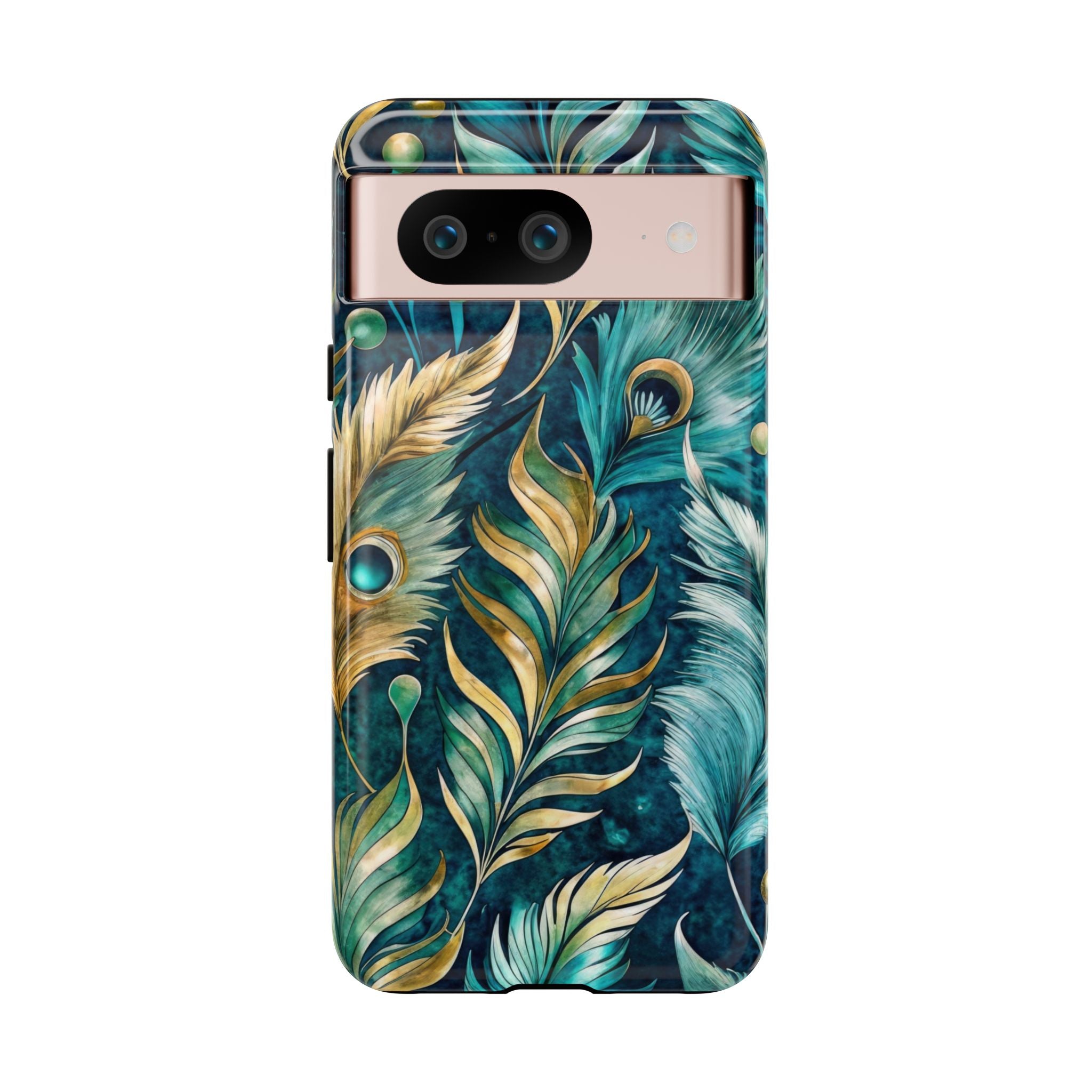 Peacock Feathers - Tough Guard Google Pixel Case