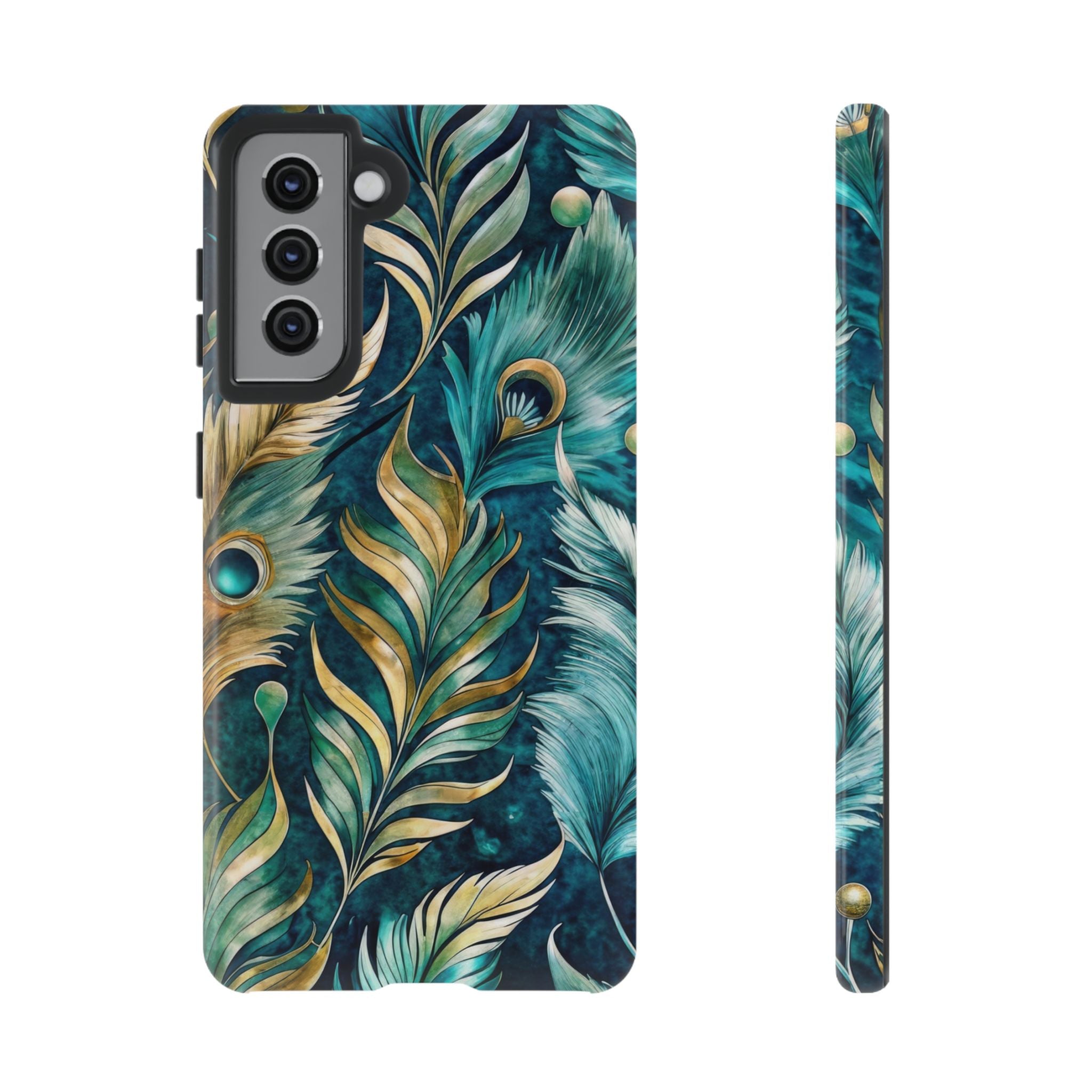 Peacock Feathers - Tough Guard Samsung Galaxy Case