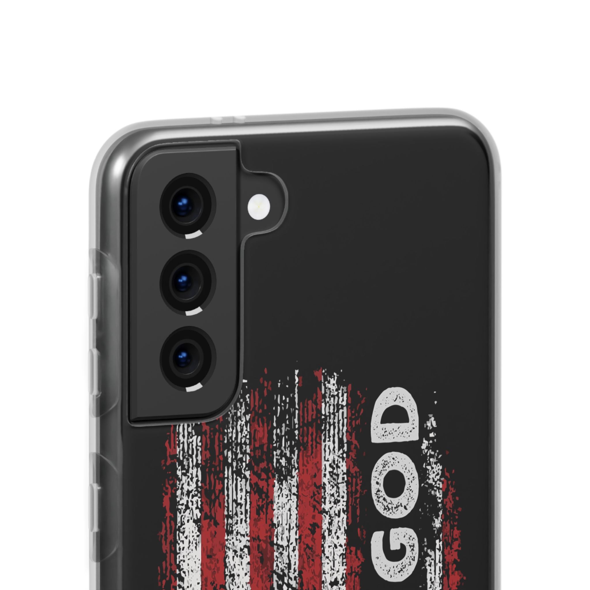 One Nation Under God American Flag - Flexi Case Samsung Galaxy Case