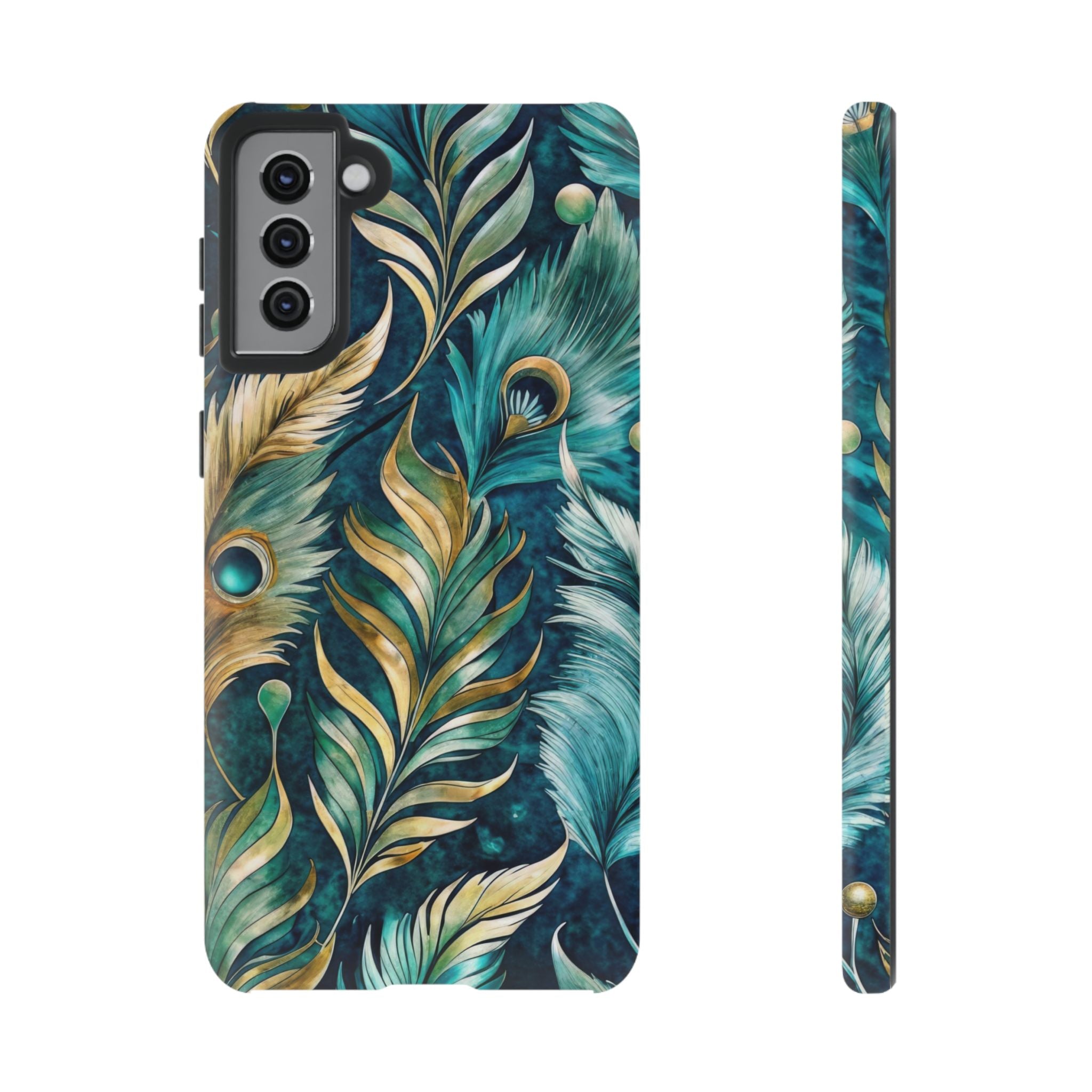 Peacock Feathers - Tough Guard Samsung Galaxy Case