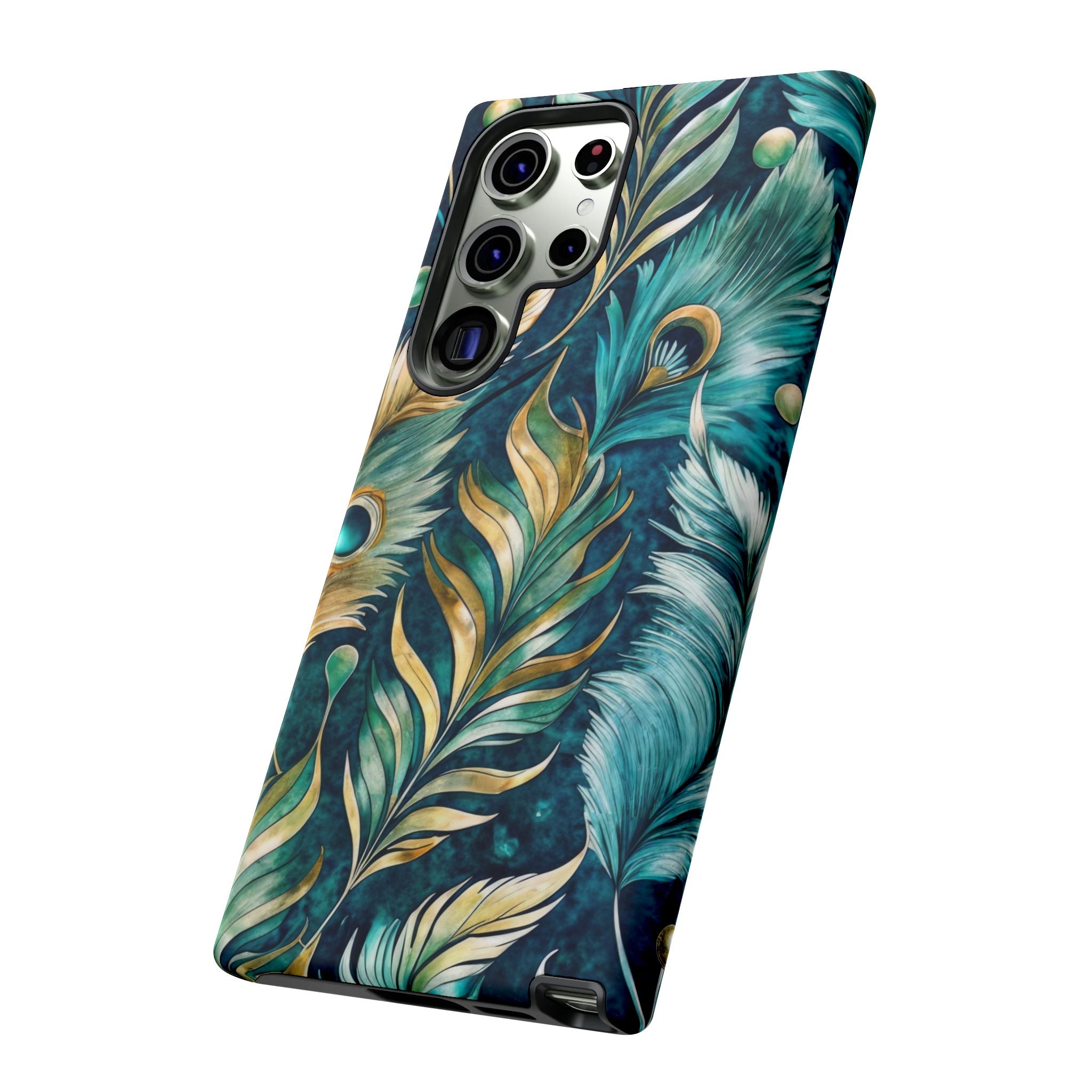 Peacock Feathers - Tough Guard Samsung Galaxy Case