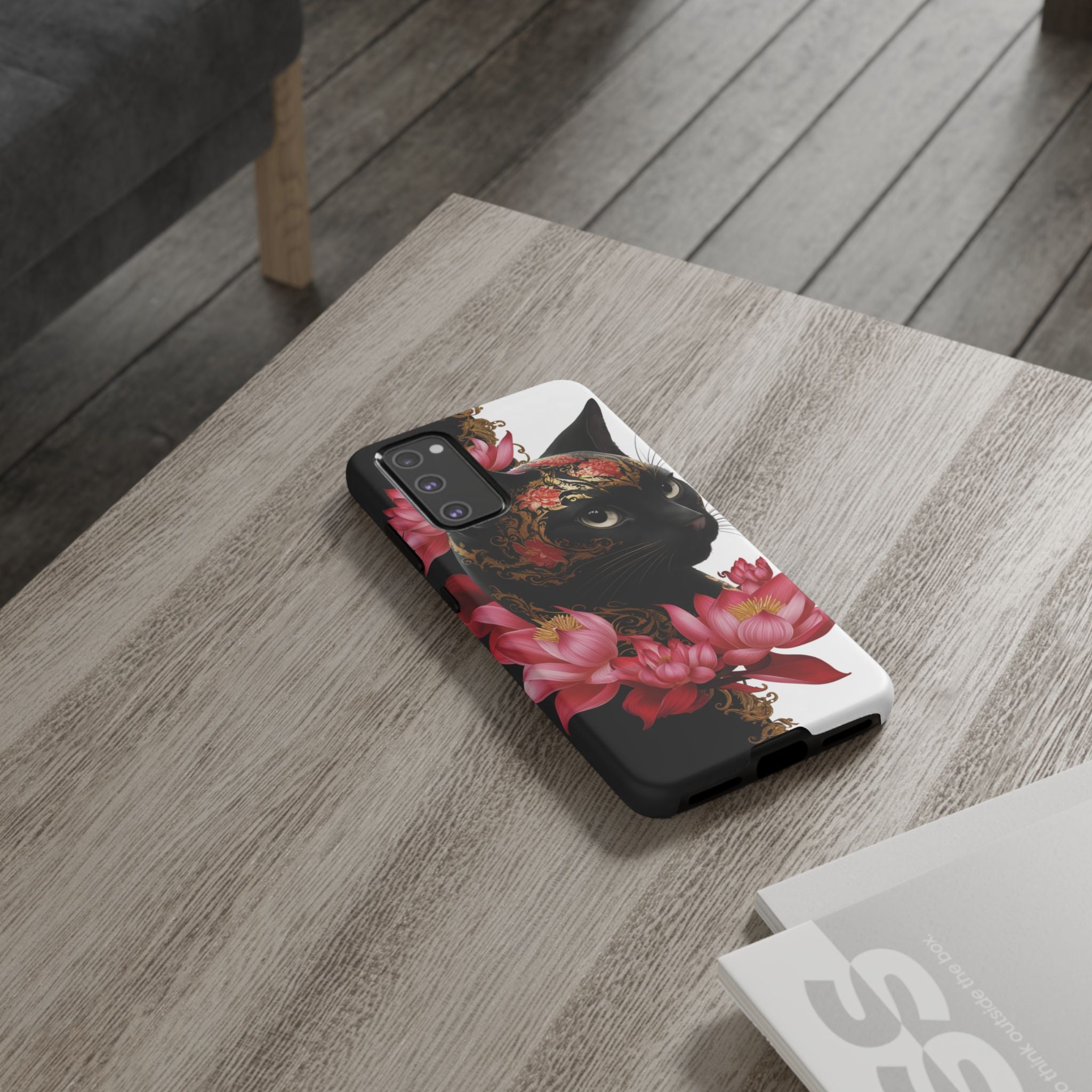 Yin & Yang Mystic Cat - Tough Guard Samsung Galaxy Case