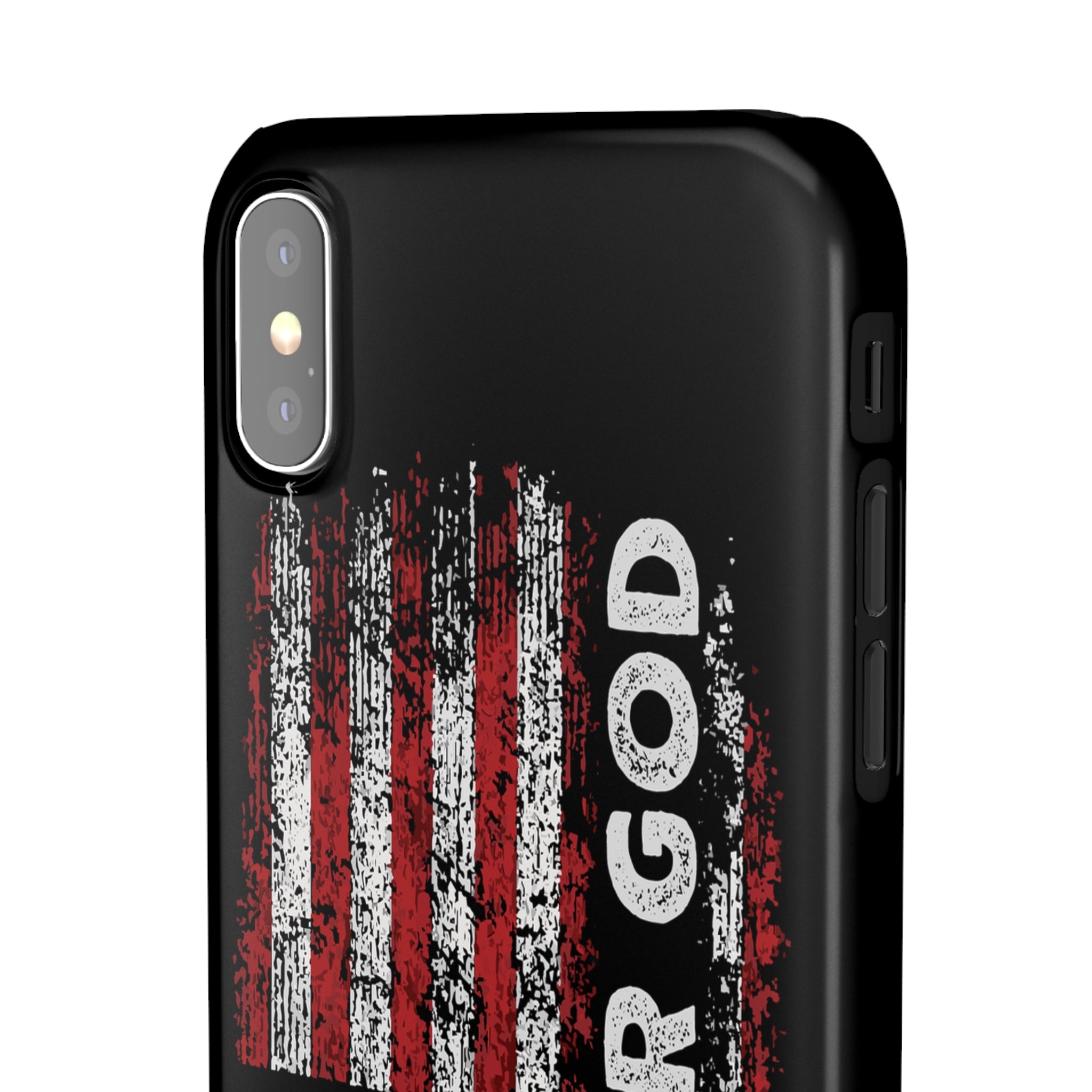 One Nation Under God American Flag - Snap Case Apple iPhone Case