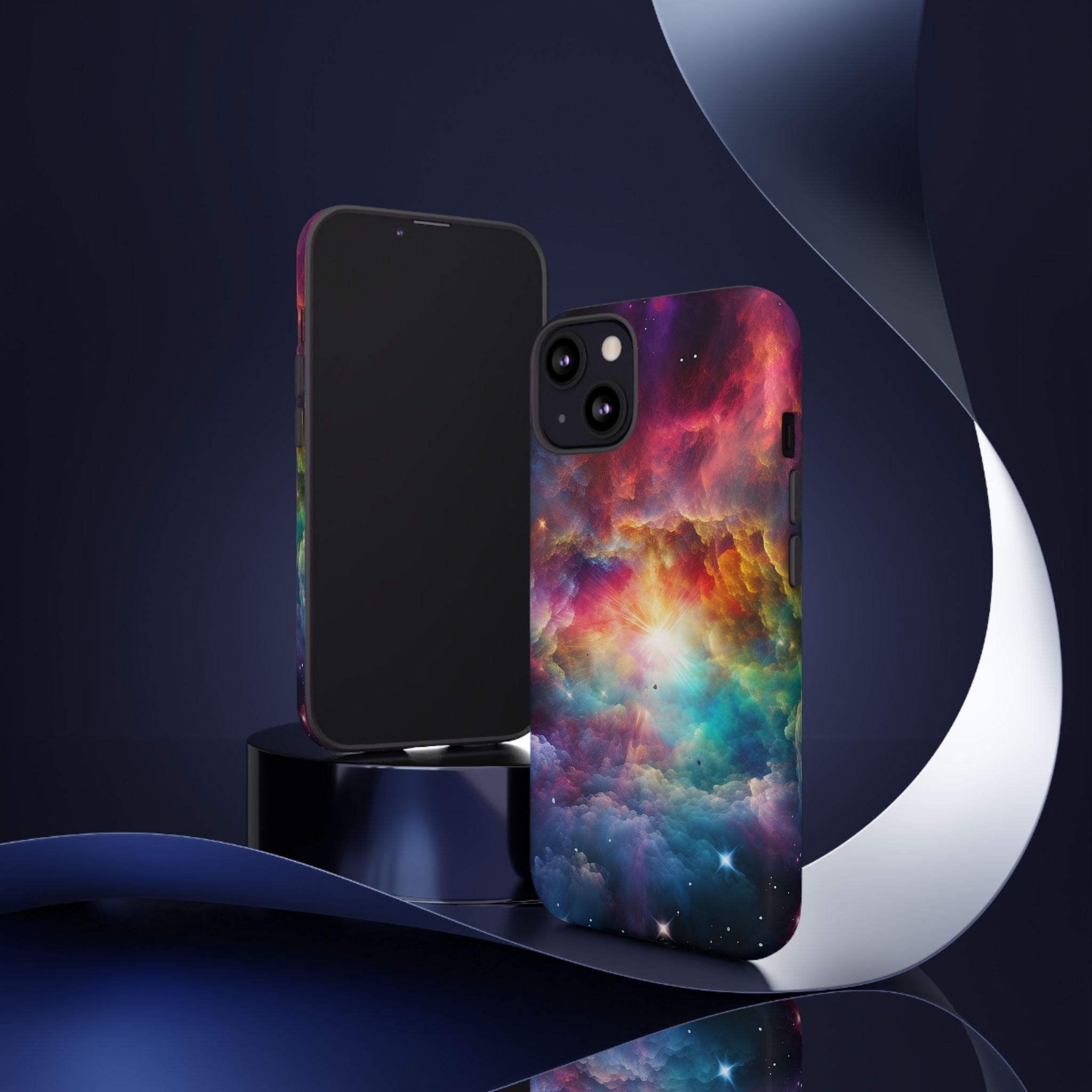 Cosmic Stellar Radiance - Tough Guard Apple iPhone Case