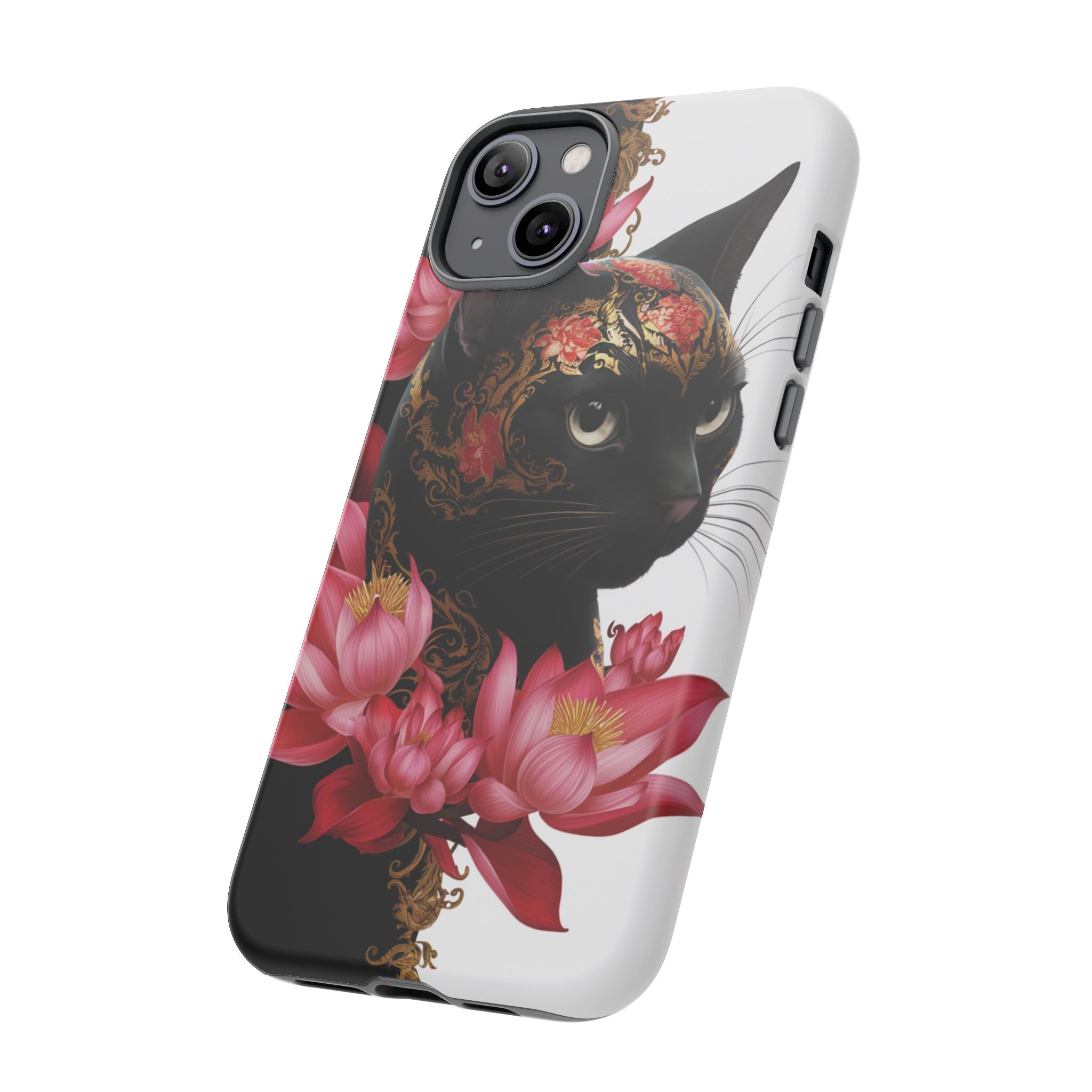 Yin & Yang Mystic Cat - Tough Guard Apple iPhone Case