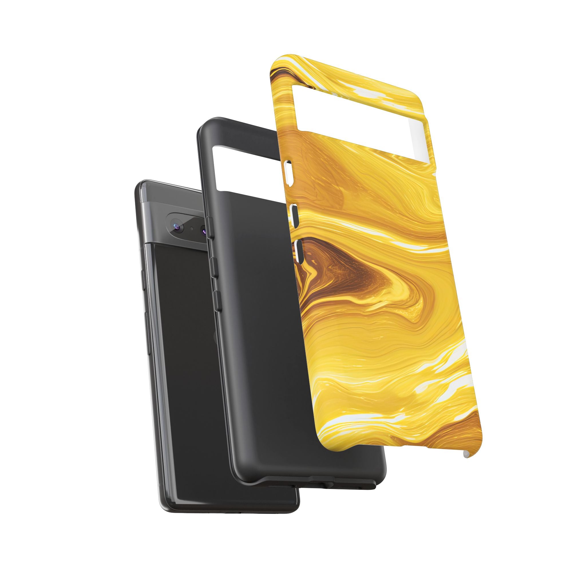 Golden Veil Marble - Tough Guard Google Pixel Case