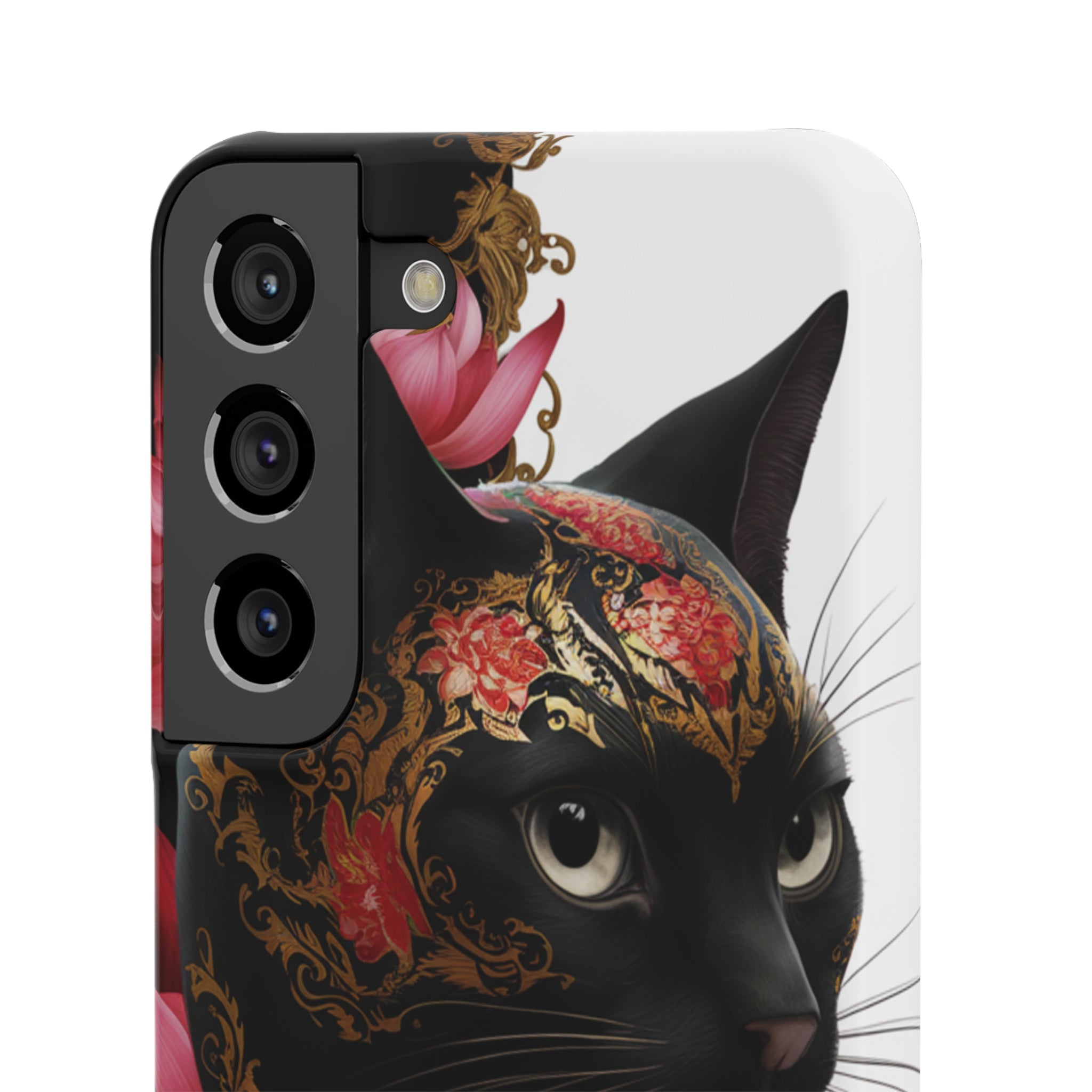 Yin & Yang Mystic Cat - Snap Case Samsung Galaxy Case