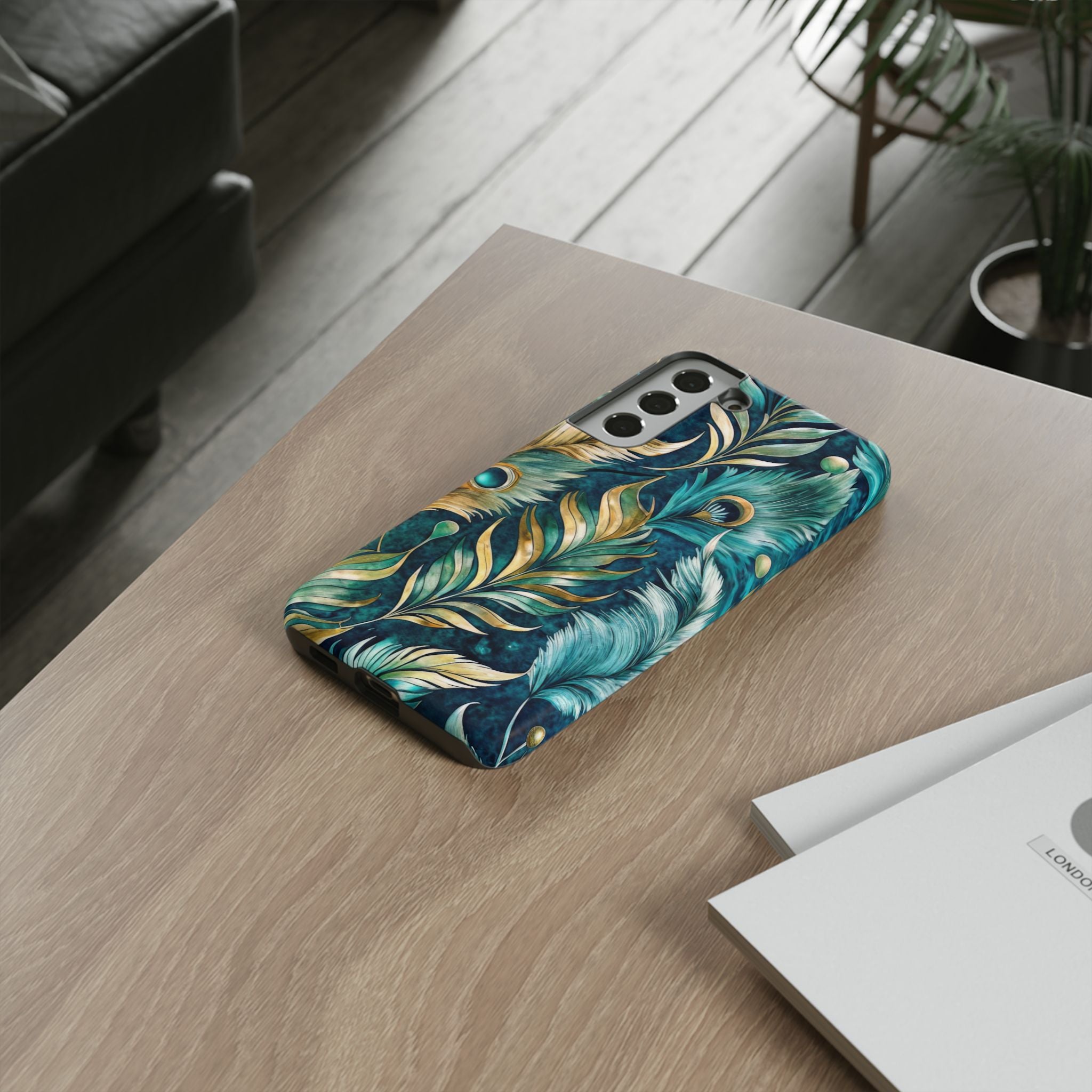 Peacock Feathers - Tough Guard Samsung Galaxy Case