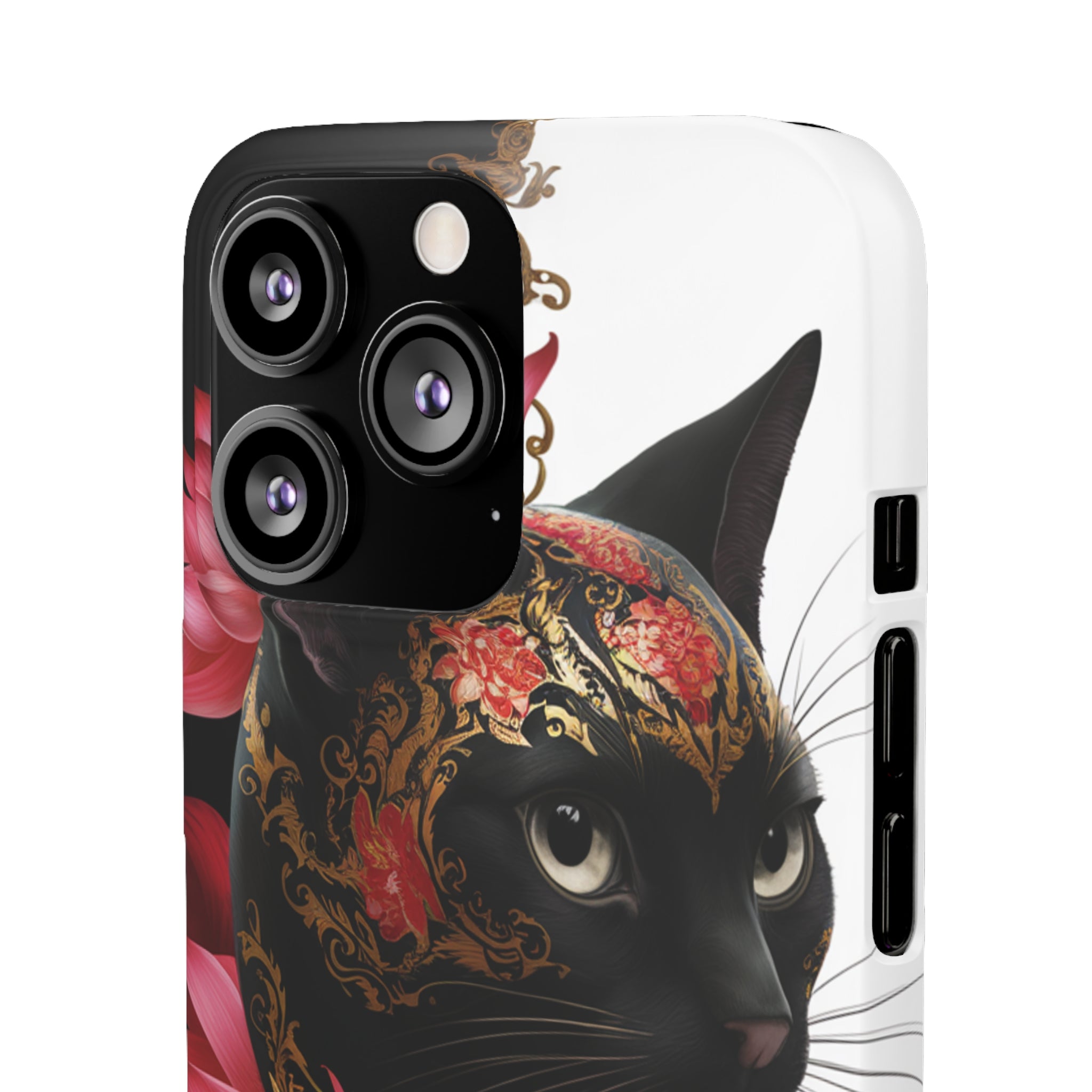 Yin & Yang Mystic Cat - Snap Case Apple iPhone Case
