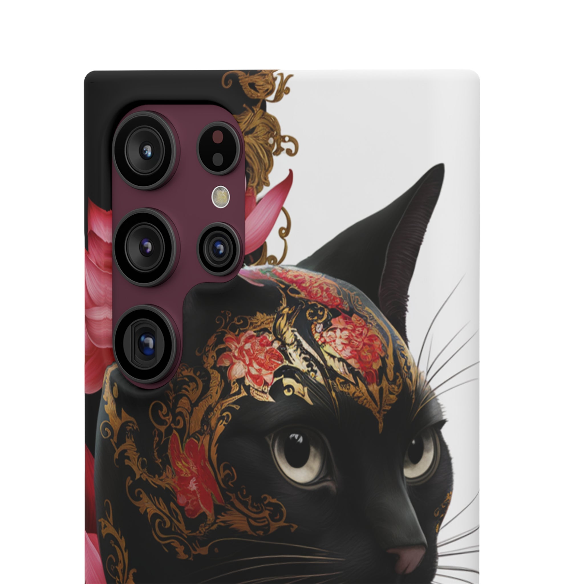 Yin & Yang Mystic Cat - Snap Case Samsung Galaxy Case
