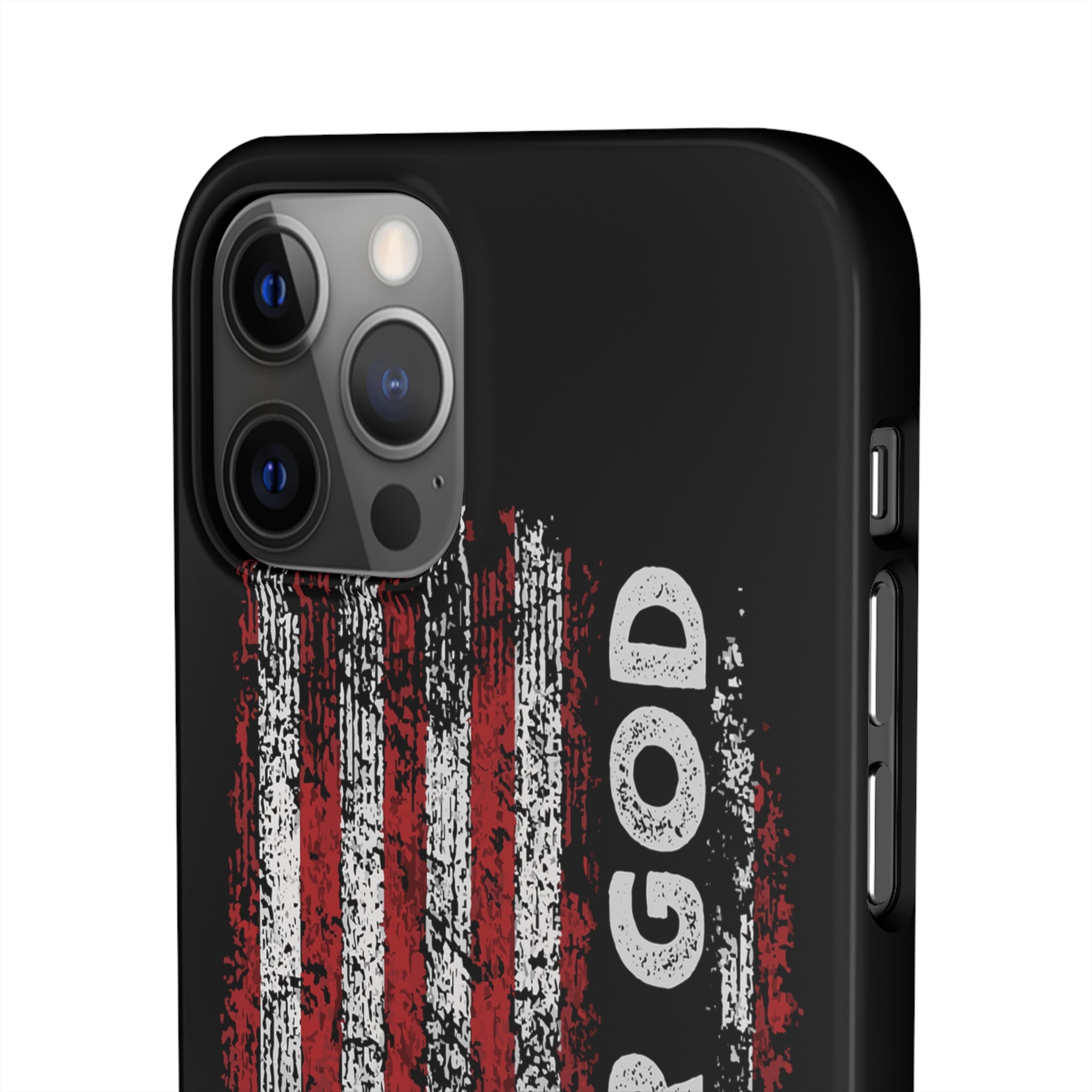 One Nation Under God American Flag - Snap Case Apple iPhone Case