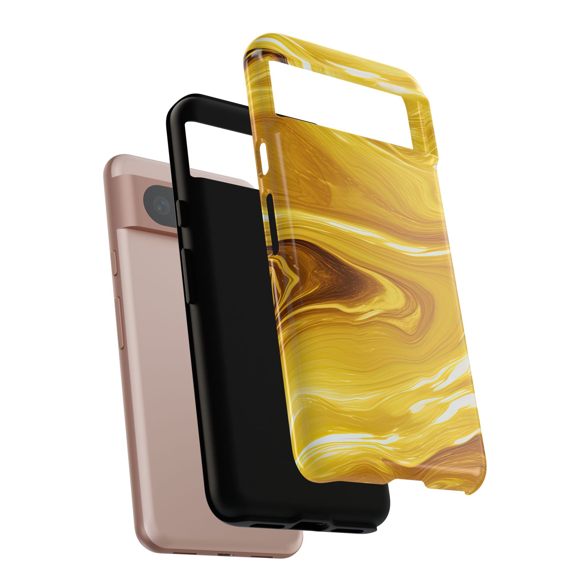 Golden Veil Marble - Tough Guard Google Pixel Case