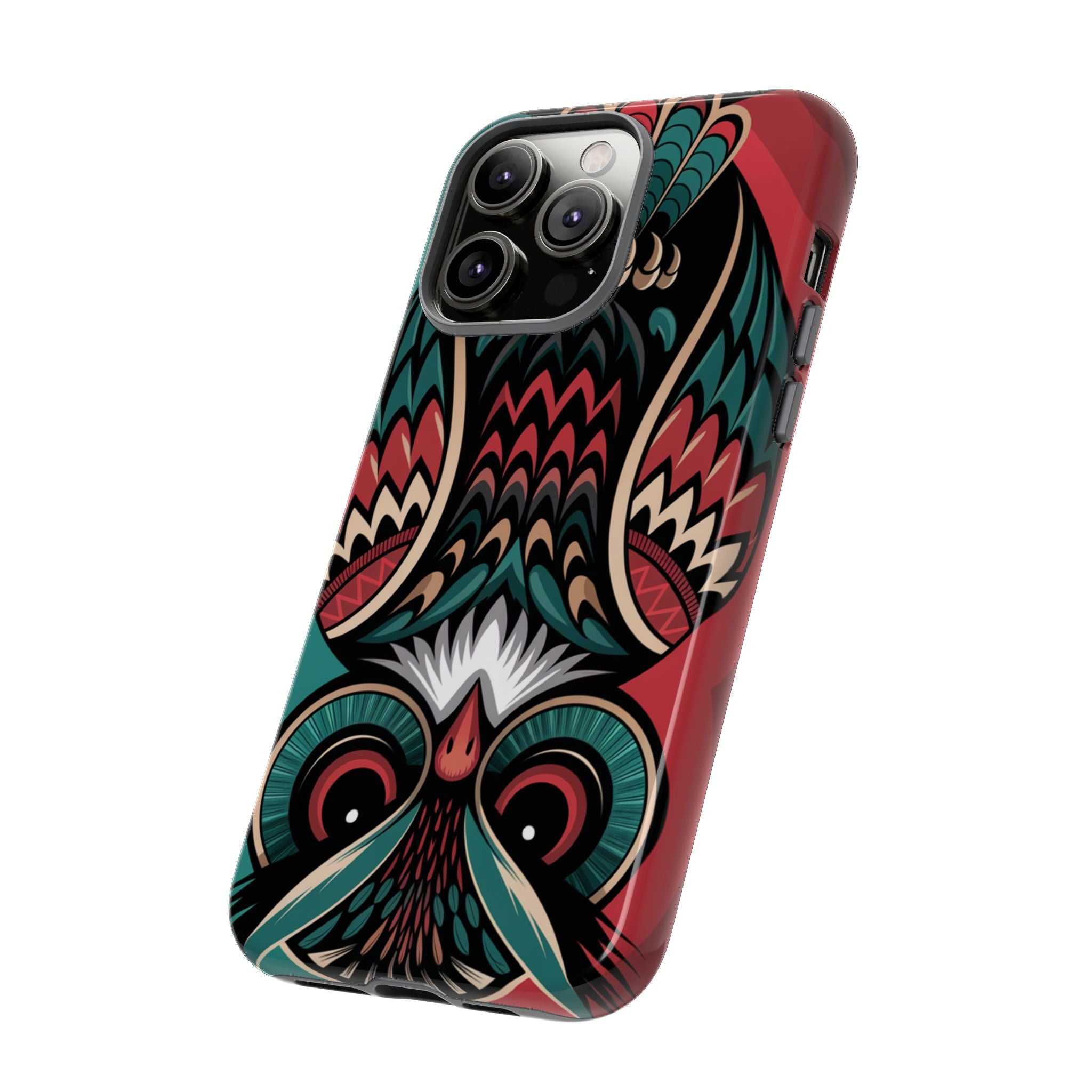 Majestic Haida Native American Owl - Tough Guard Apple iPhone Case