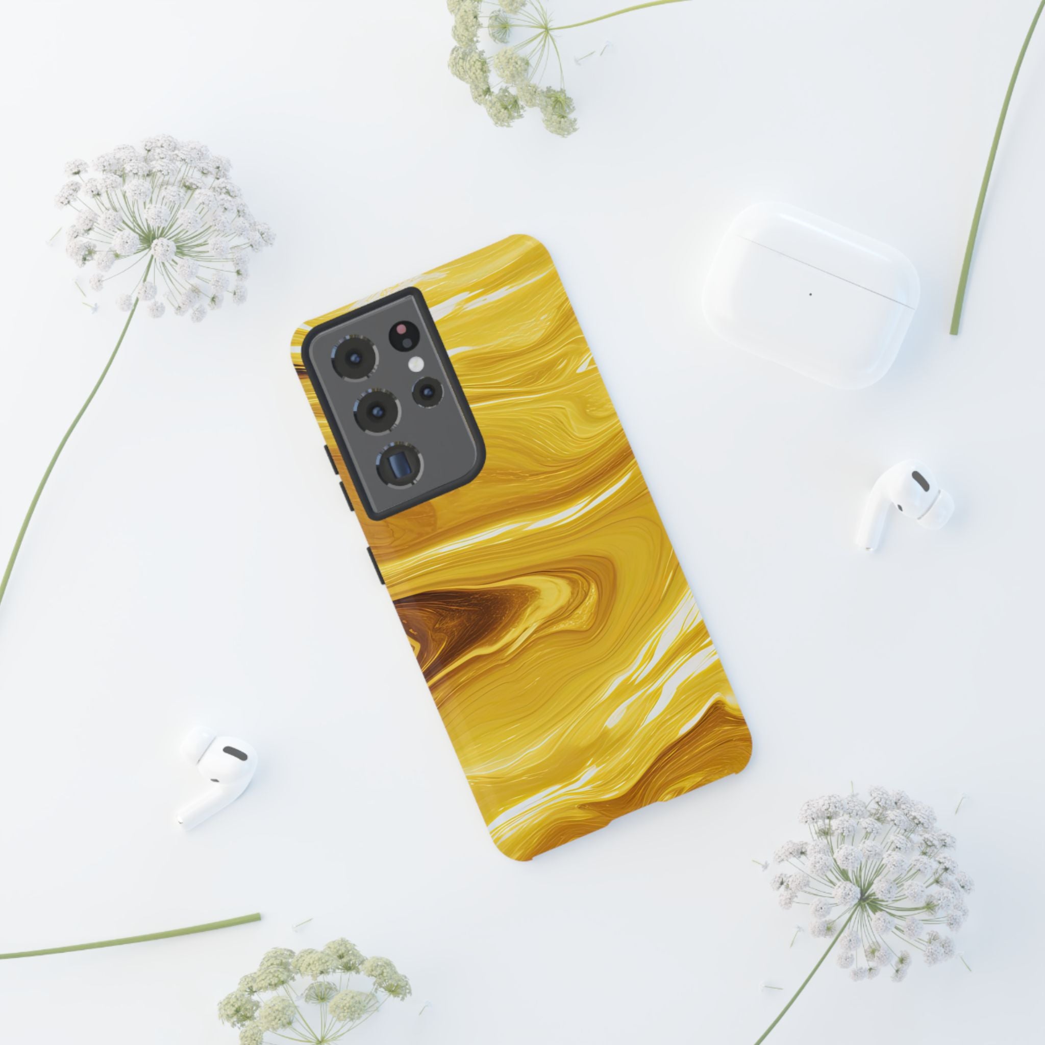 Golden Veil Marble - Tough Guard Samsung Galaxy Case
