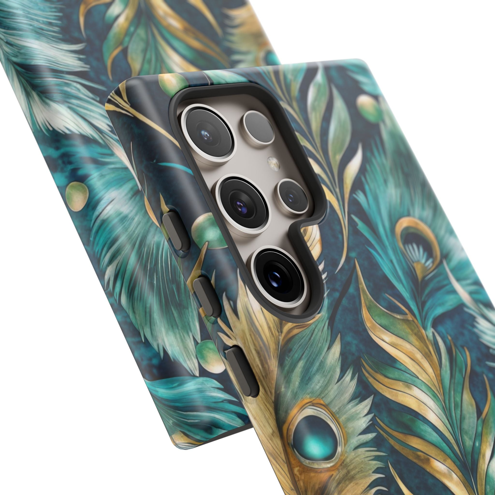 Peacock Feathers - Tough Guard Samsung Galaxy Case