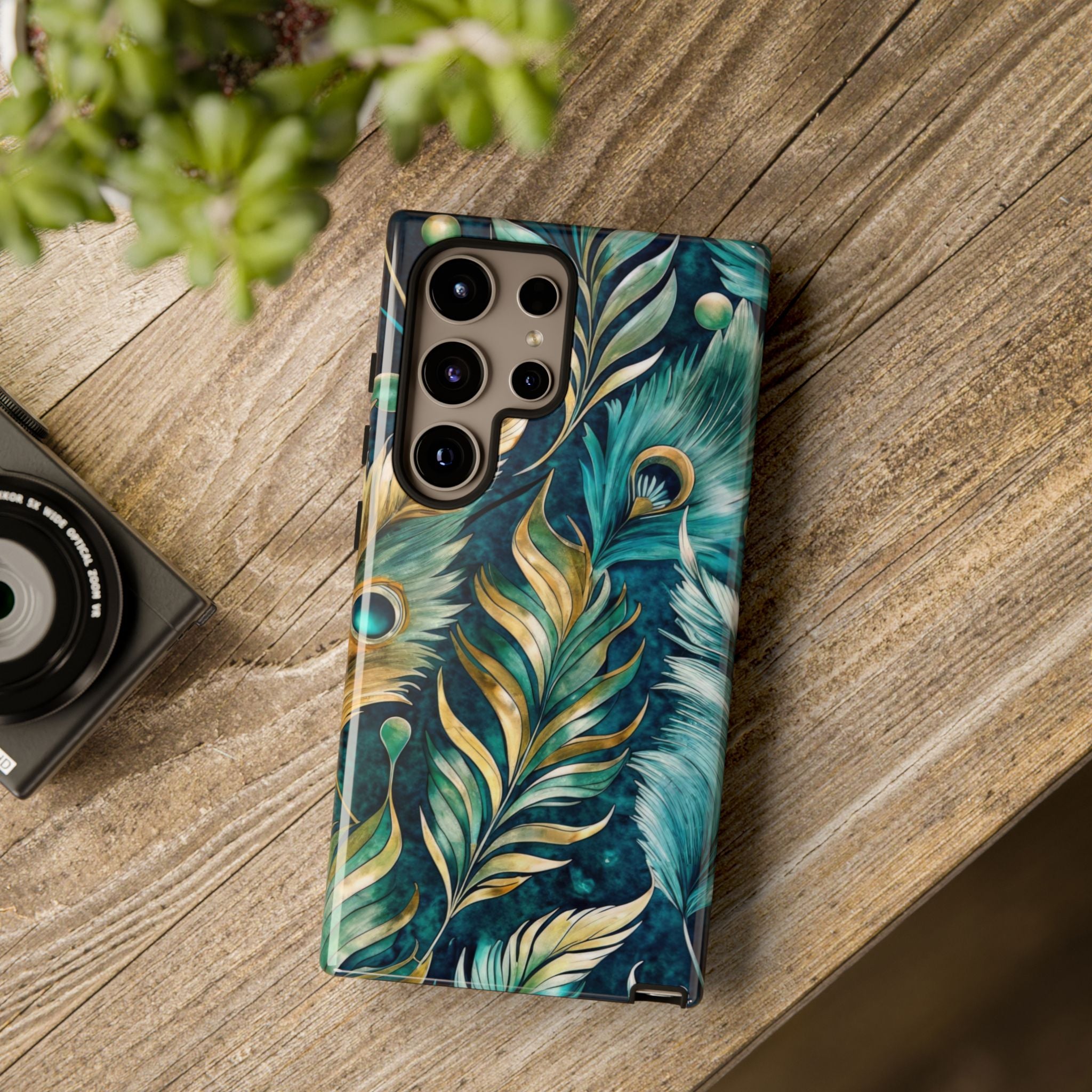 Peacock Feathers - Tough Guard Samsung Galaxy Case
