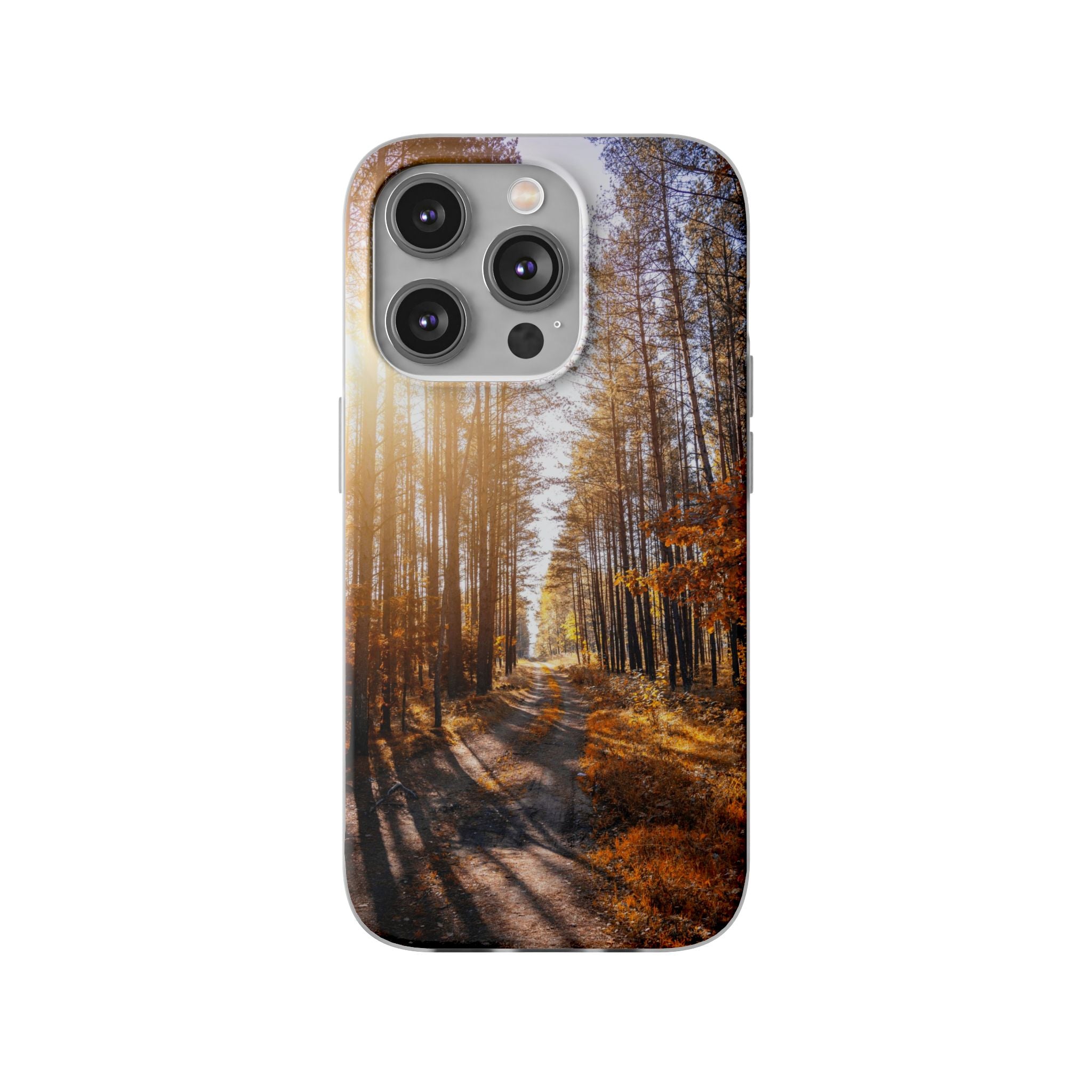 Autumn Forest Way Flexi Case - Apple iPhone