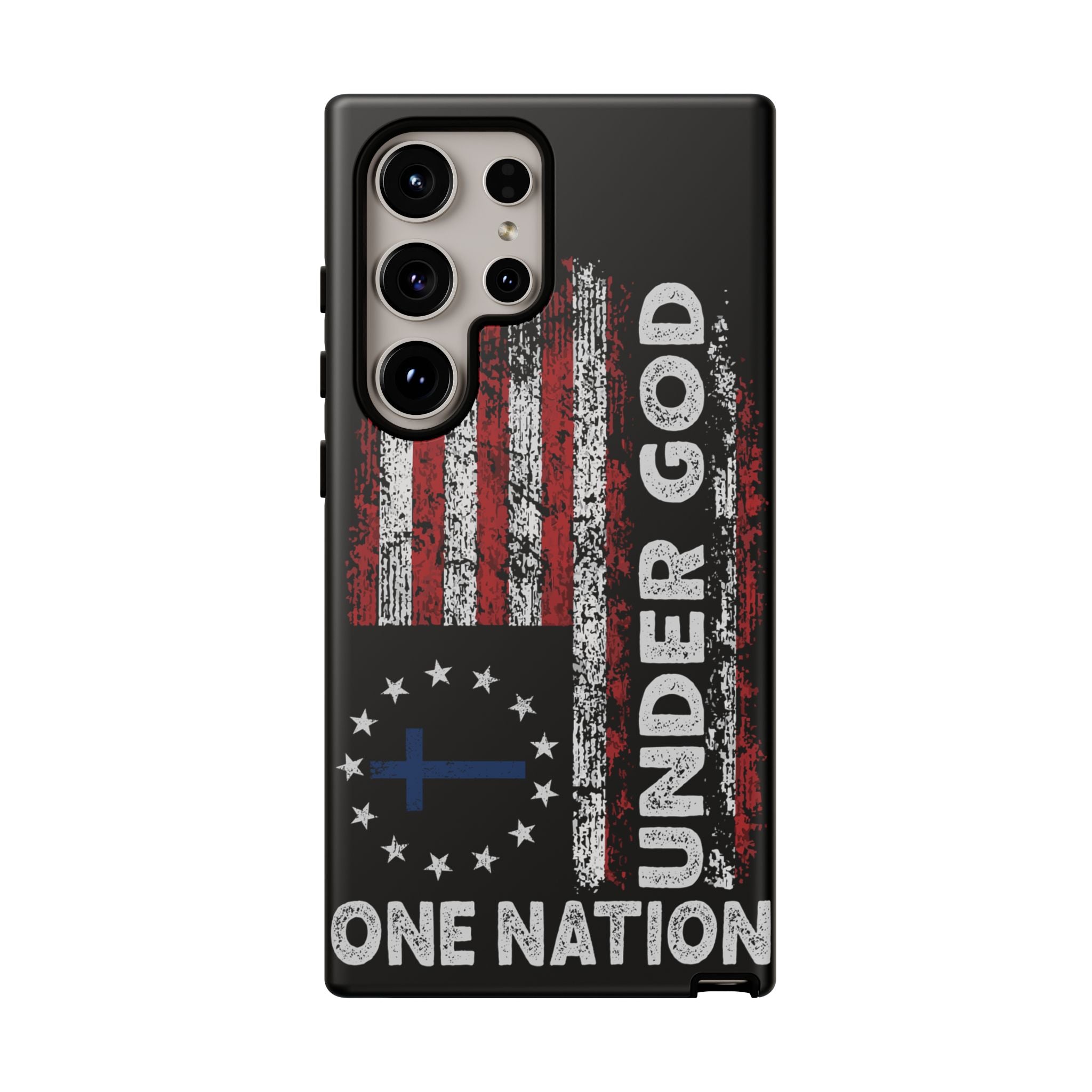 One Nation Under God American Flag - Tough Guard Samsung Galaxy Case