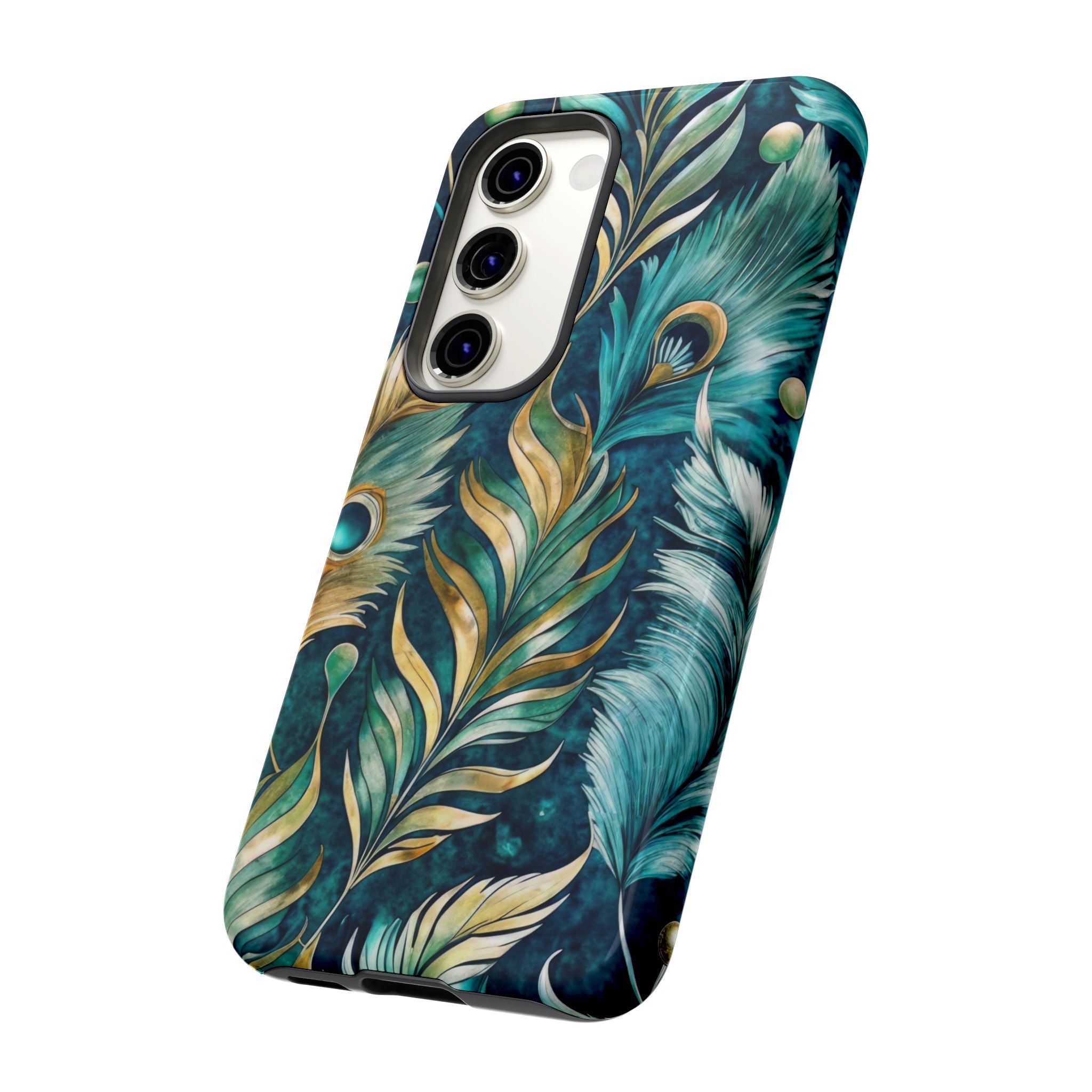 Peacock Feathers - Tough Guard Samsung Galaxy Case