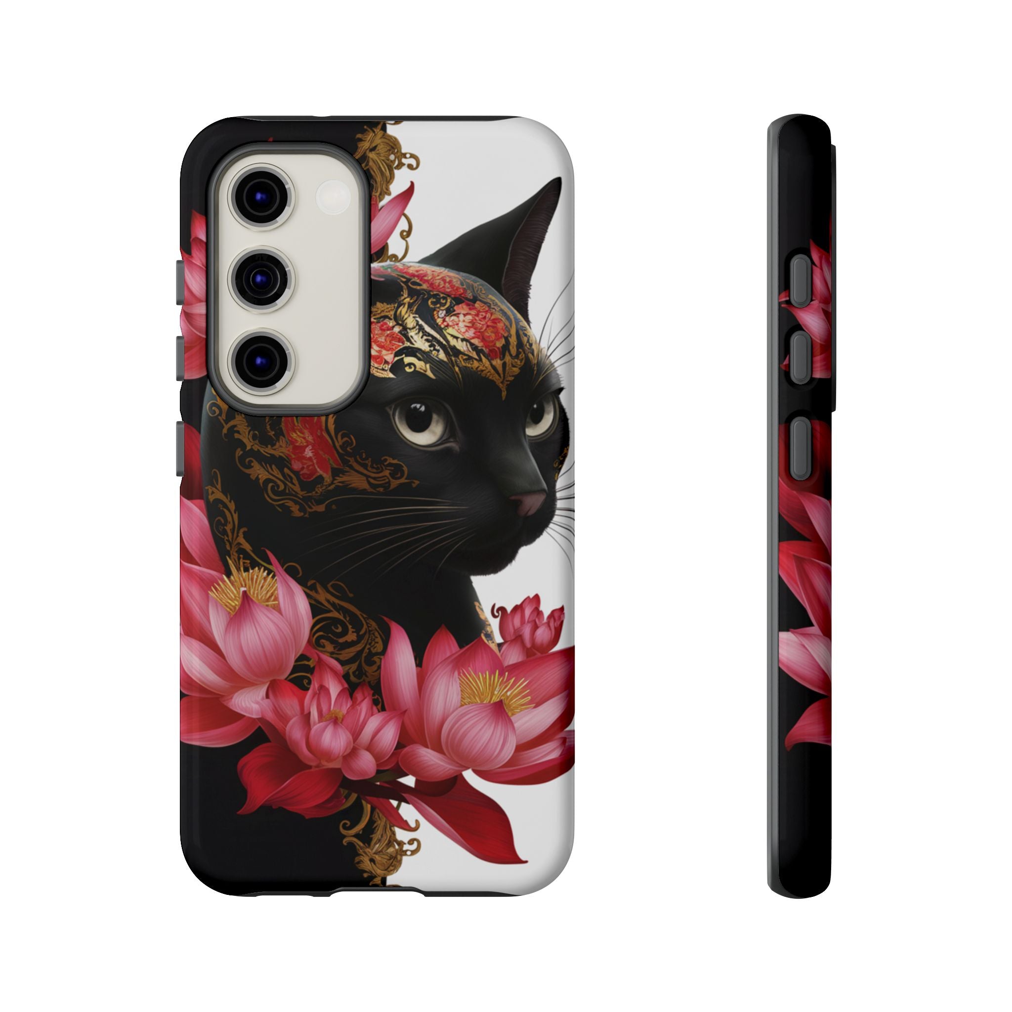 Yin & Yang Mystic Cat - Tough Guard Samsung Galaxy Case