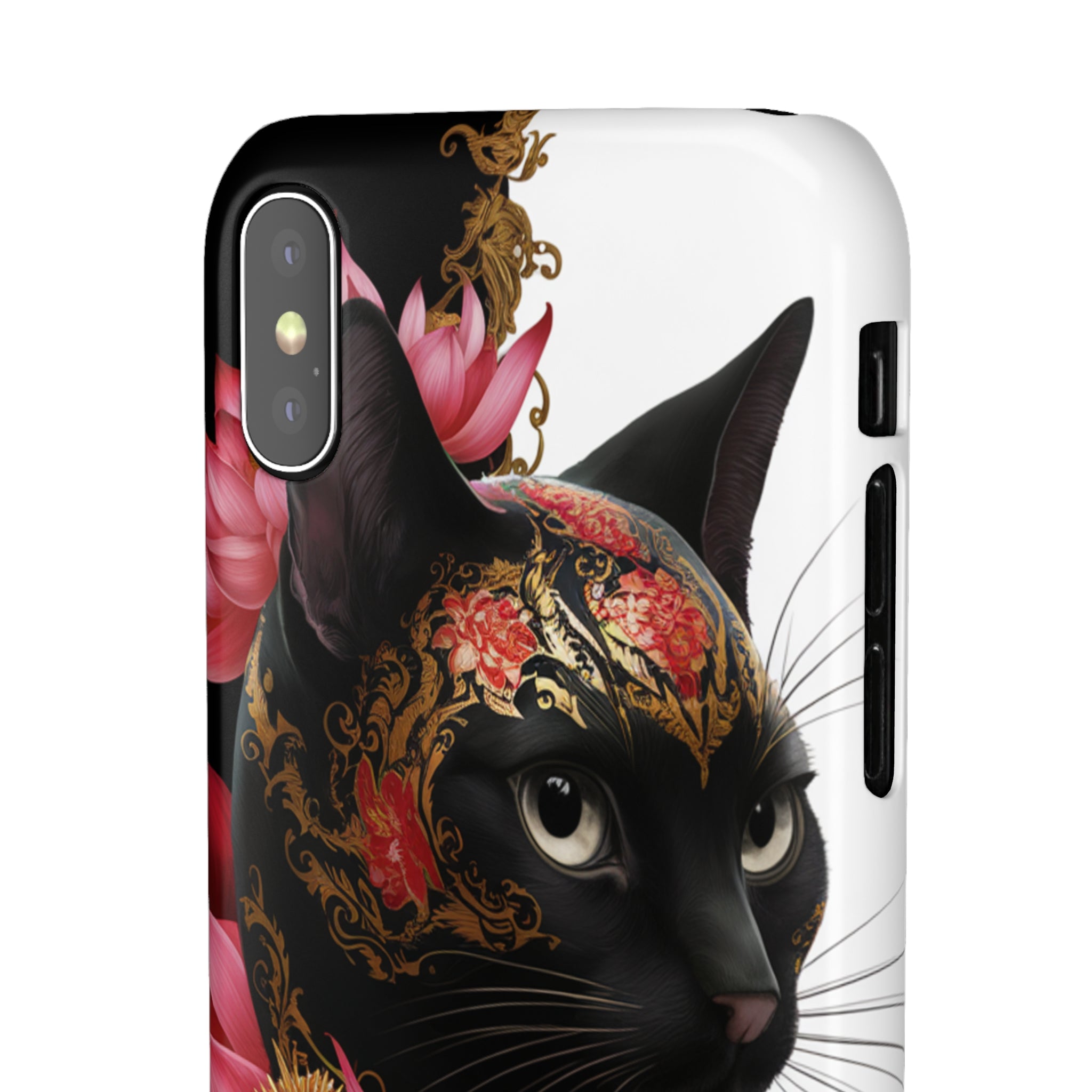 Yin & Yang Mystic Cat - Snap Case Apple iPhone Case
