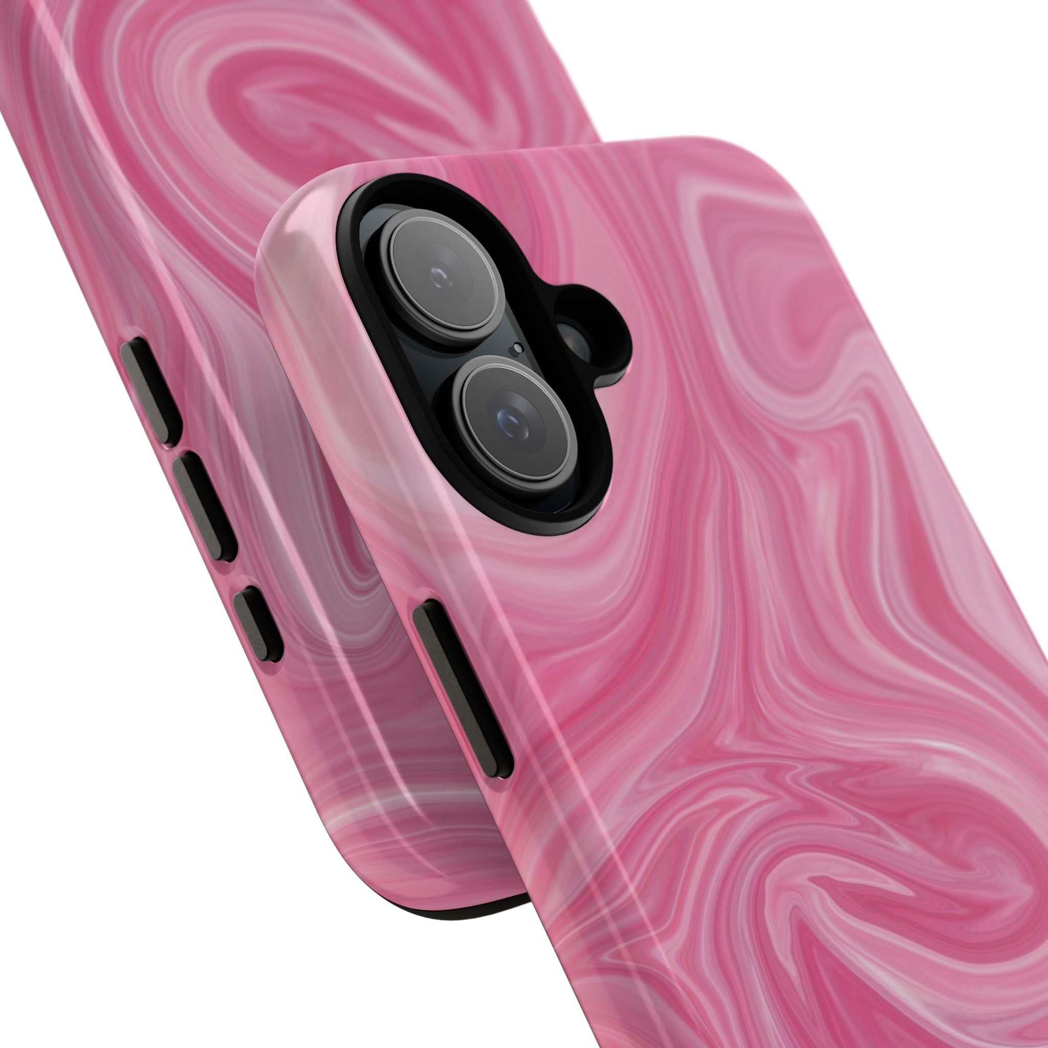 Pink Blush Marble - Tough Guard Apple iPhone Case
