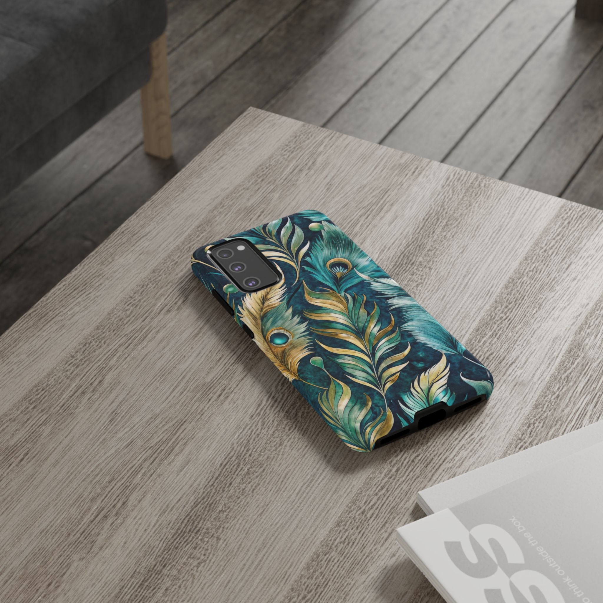 Peacock Feathers - Tough Guard Samsung Galaxy Case