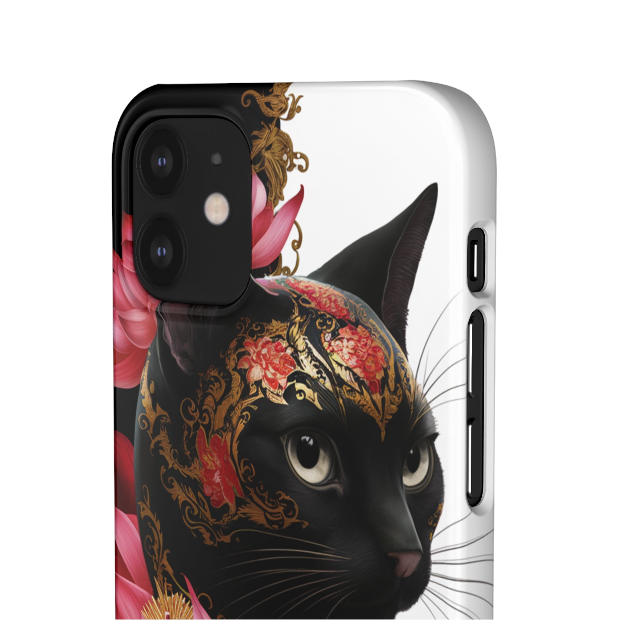 Yin & Yang Mystic Cat - Snap Case Apple iPhone Case