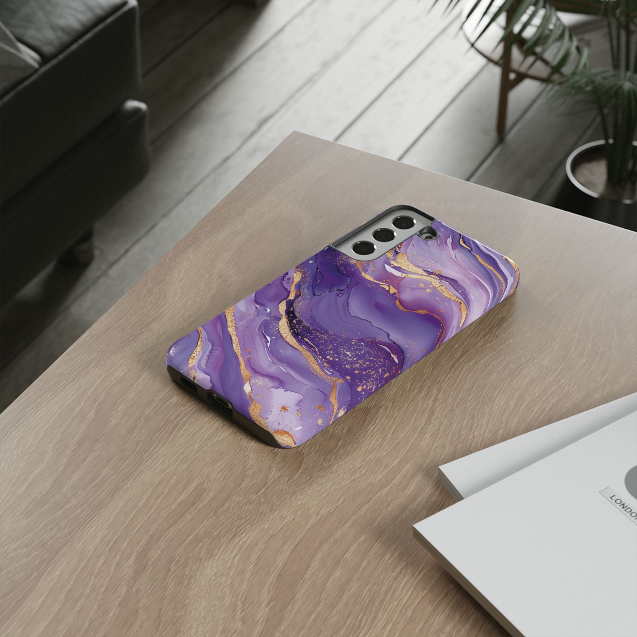 Lavender Golden Dream - Tough Guard Samsung Galaxy Case
