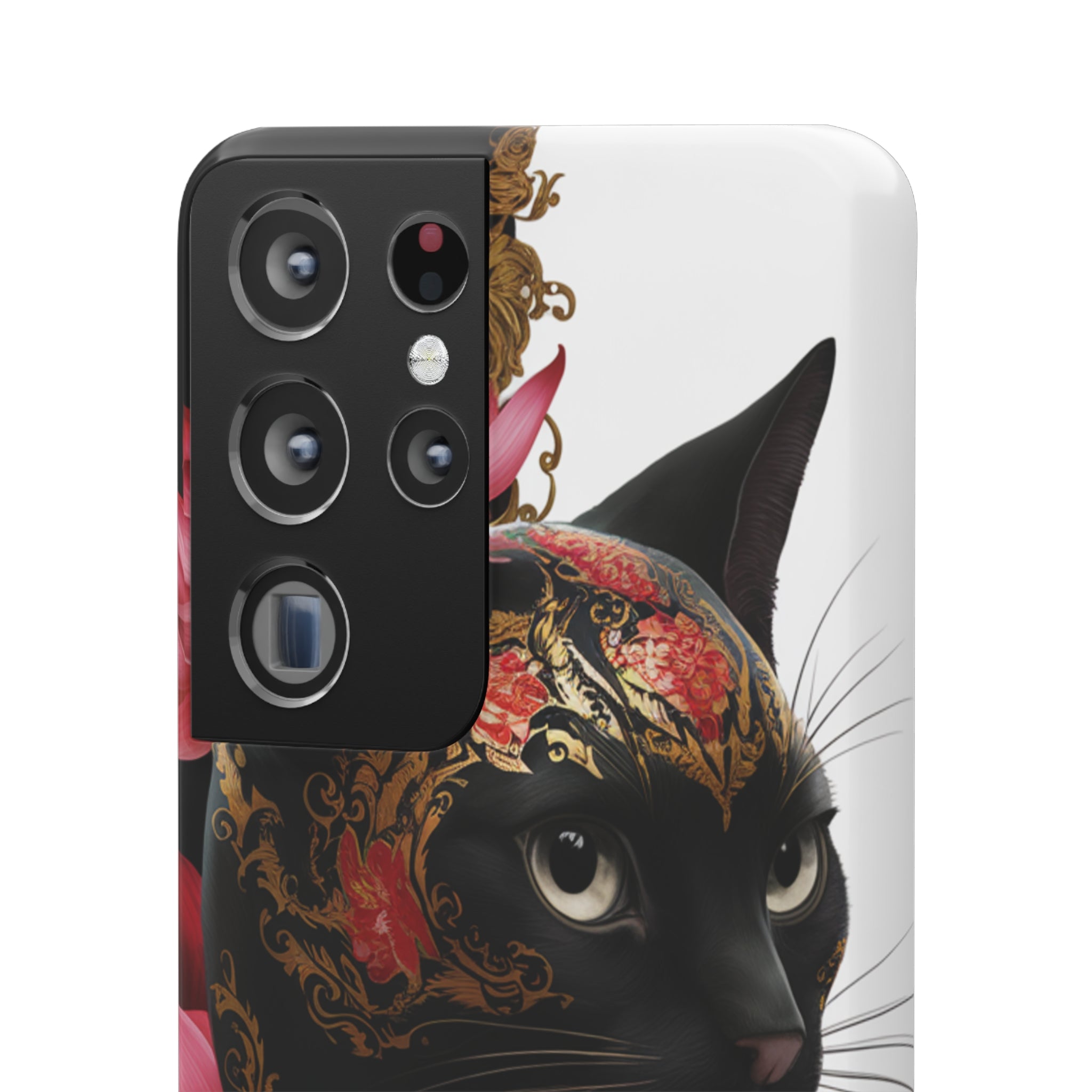 Yin & Yang Mystic Cat - Snap Case Samsung Galaxy Case