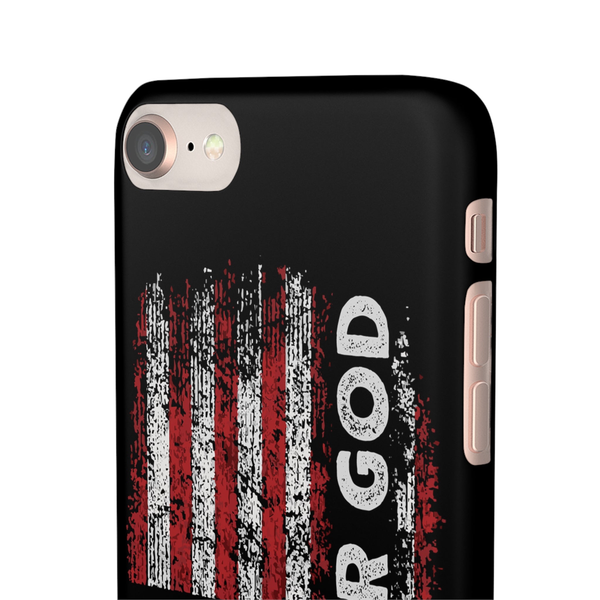 One Nation Under God American Flag - Snap Case Apple iPhone Case