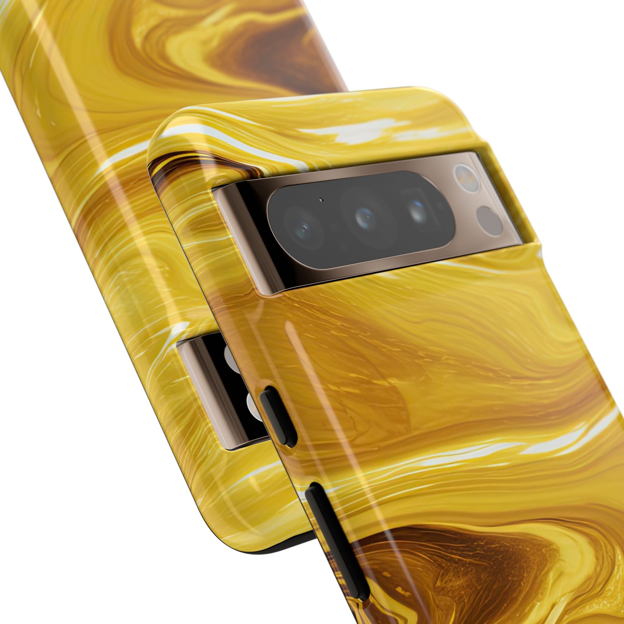 Golden Veil Marble - Tough Guard Google Pixel Case