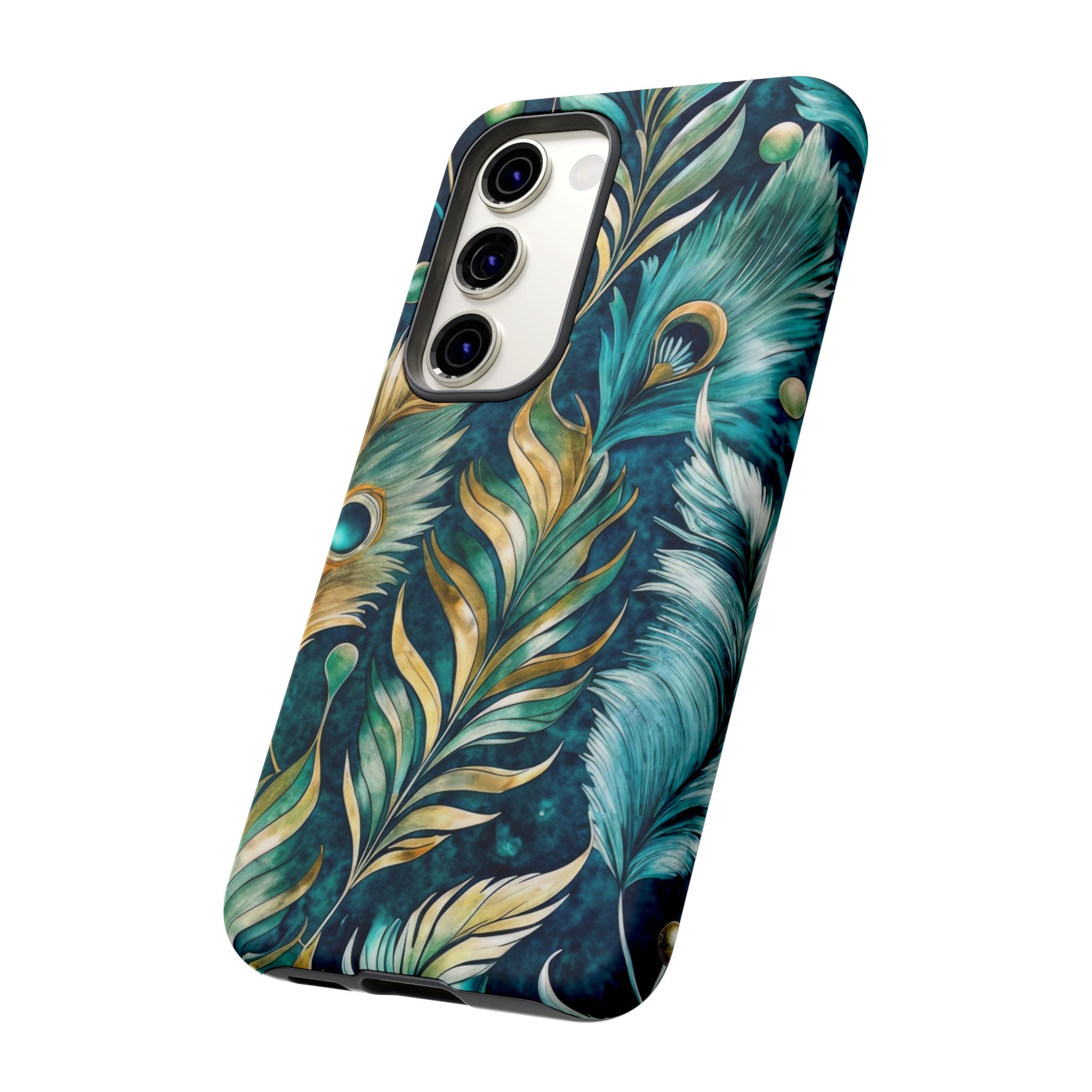 Peacock Feathers - Tough Guard Samsung Galaxy Case
