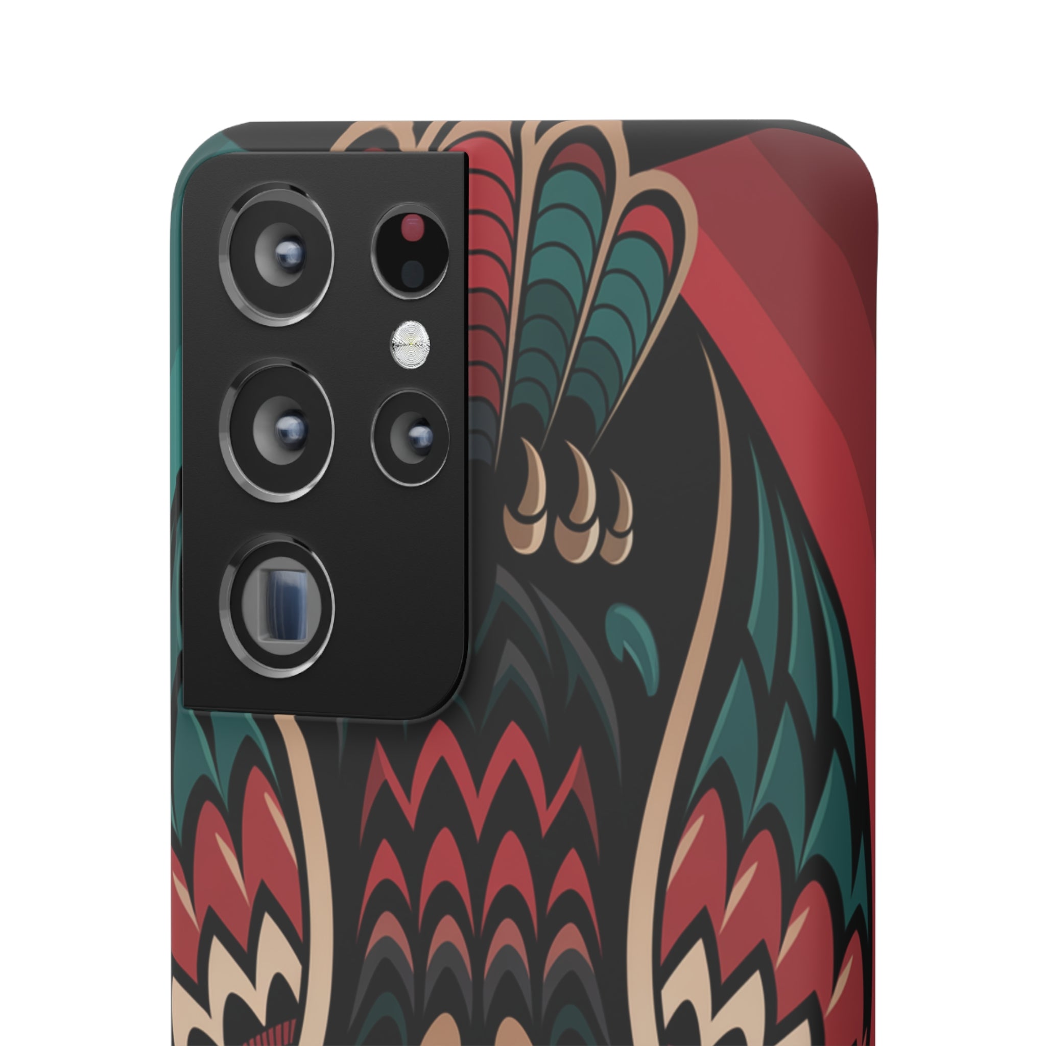 Majestic Haida Native American Owl - Snap Case Samsung Galaxy Case