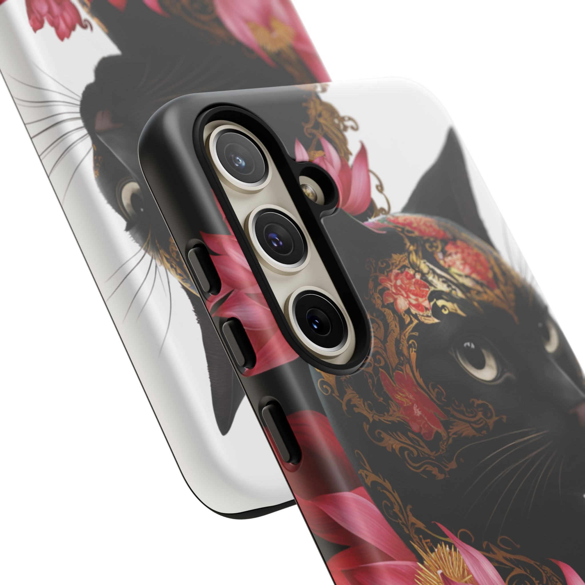 Yin & Yang Mystic Cat - Tough Guard Samsung Galaxy Case